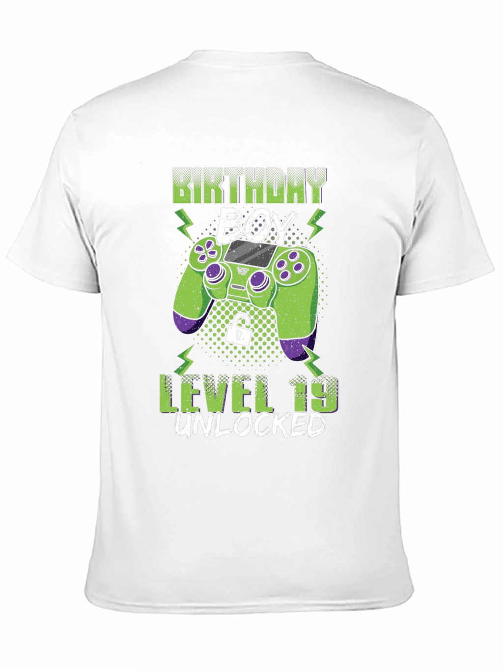 Birthday Boy Level 19 Unlocked Gaming T-Shirt