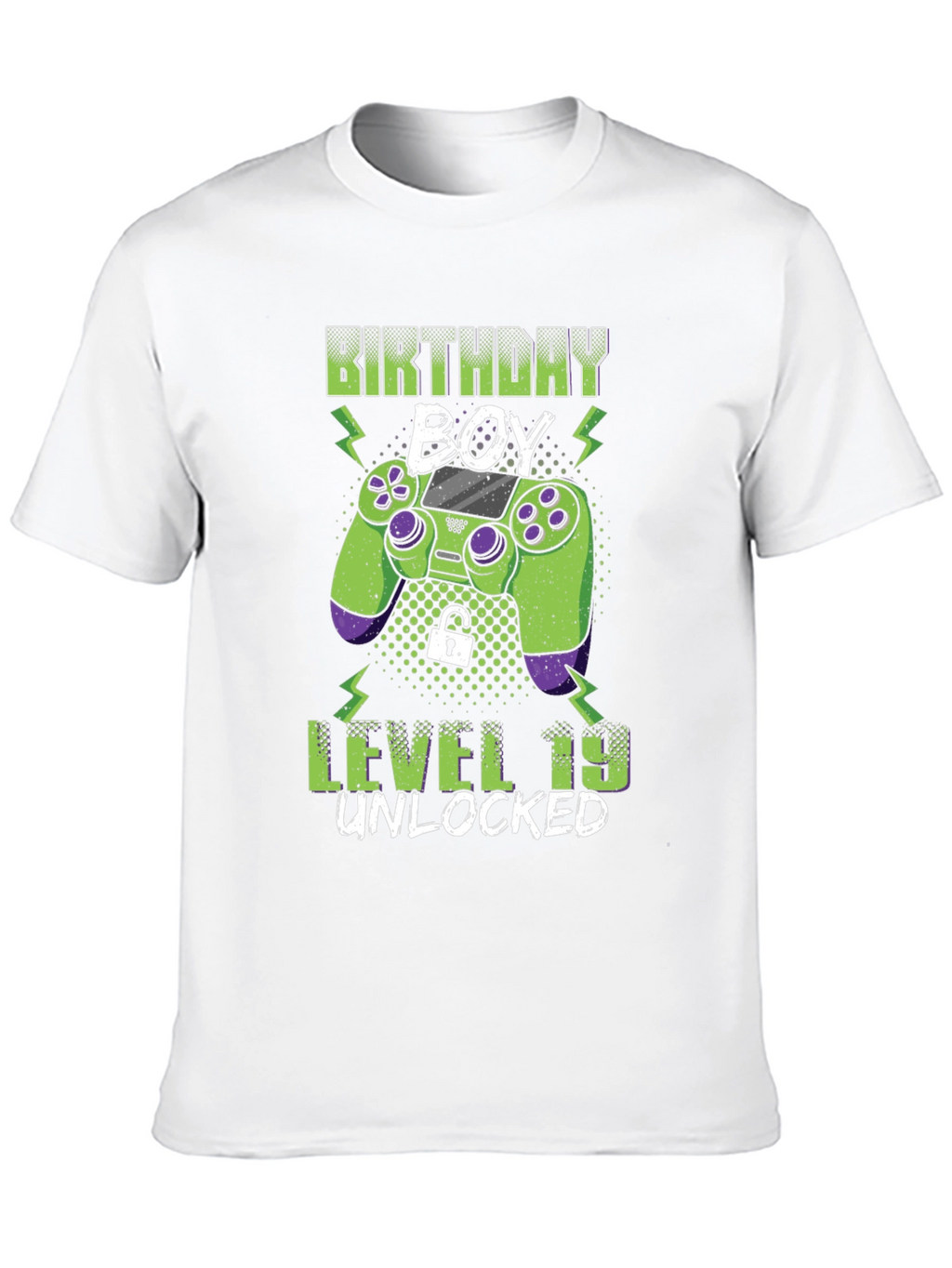 Birthday Boy Level 19 Unlocked Gaming T-Shirt