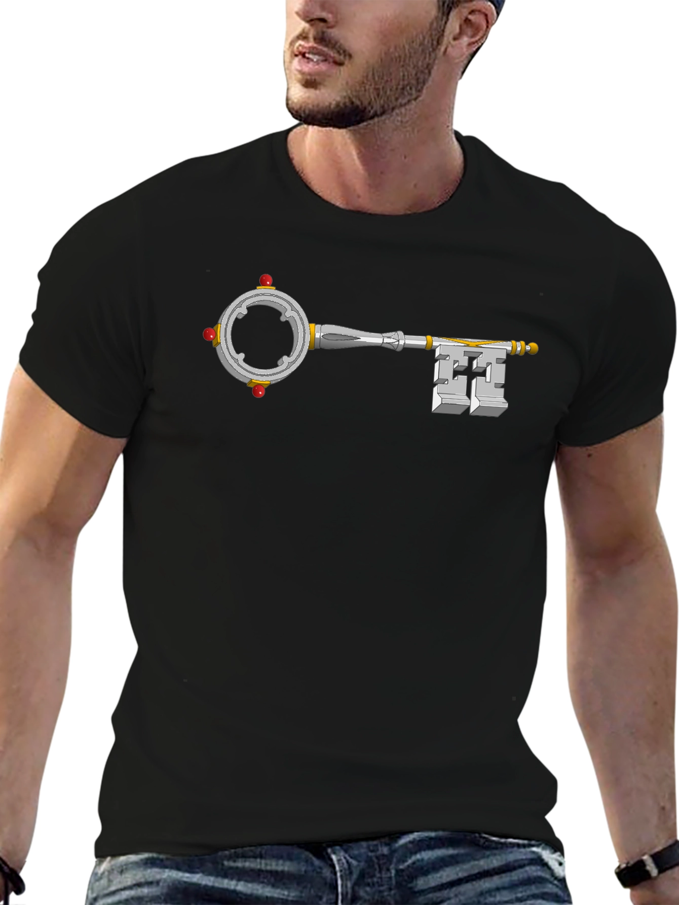 Key Graphic T-Shirt - Unique Design Comfortable Fit