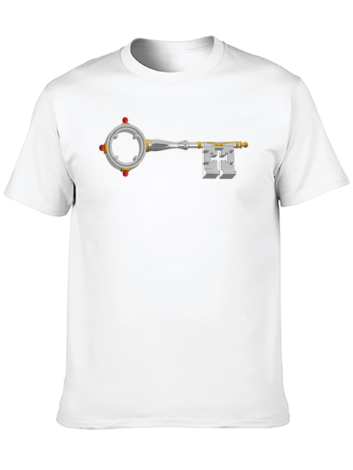 Key Graphic T-Shirt - Unique Design Comfortable Fit