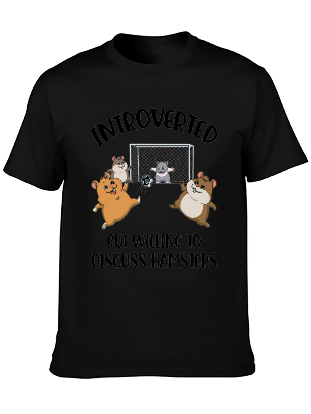 Introverted Hamsters Soccer T-Shirt