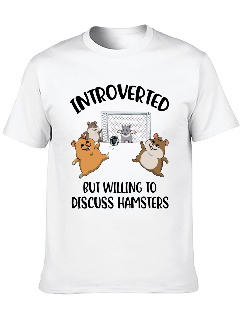 Introverted Hamsters Soccer T-Shirt