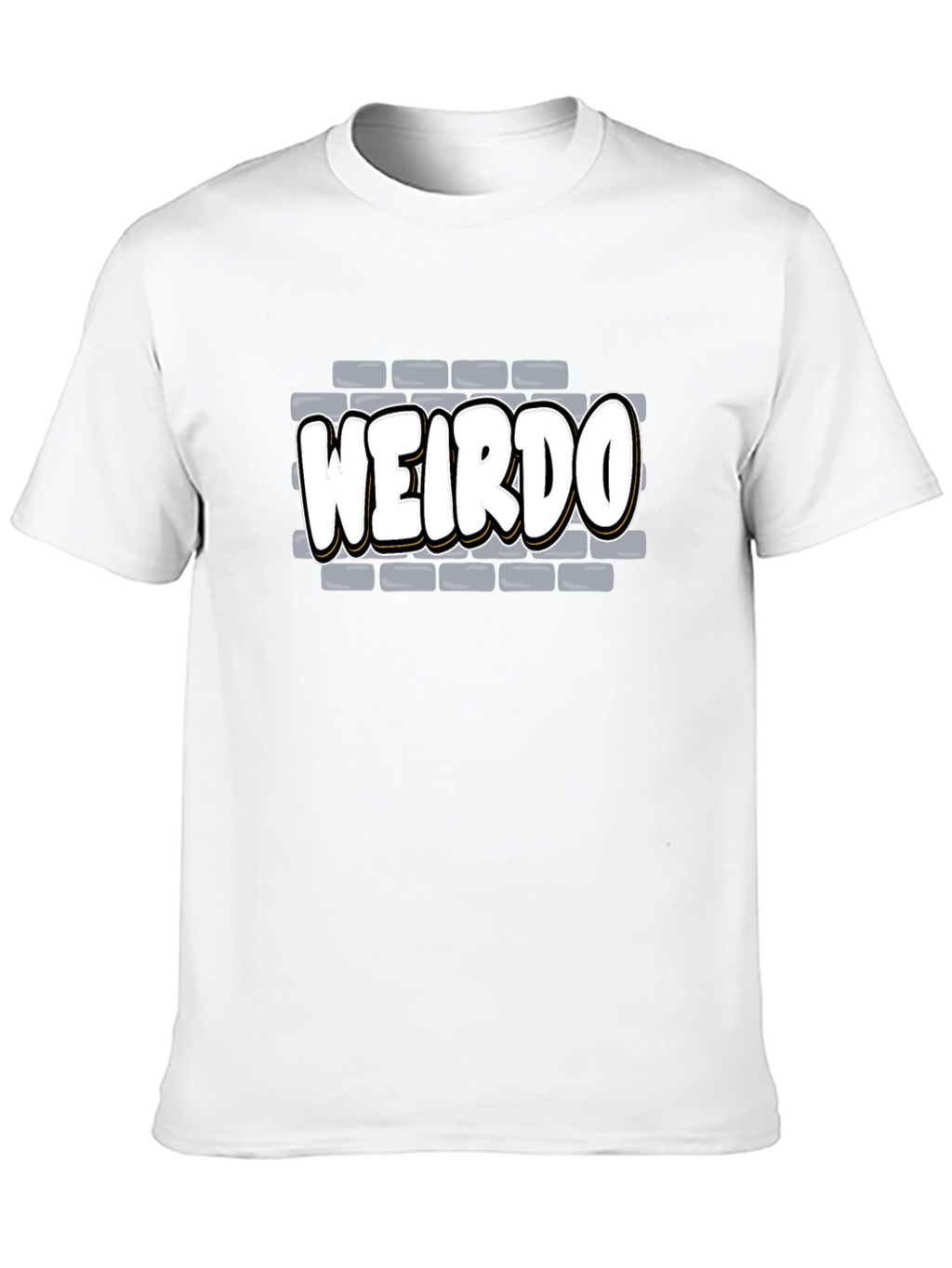Weirdo Graffiti Style Black T-Shirt