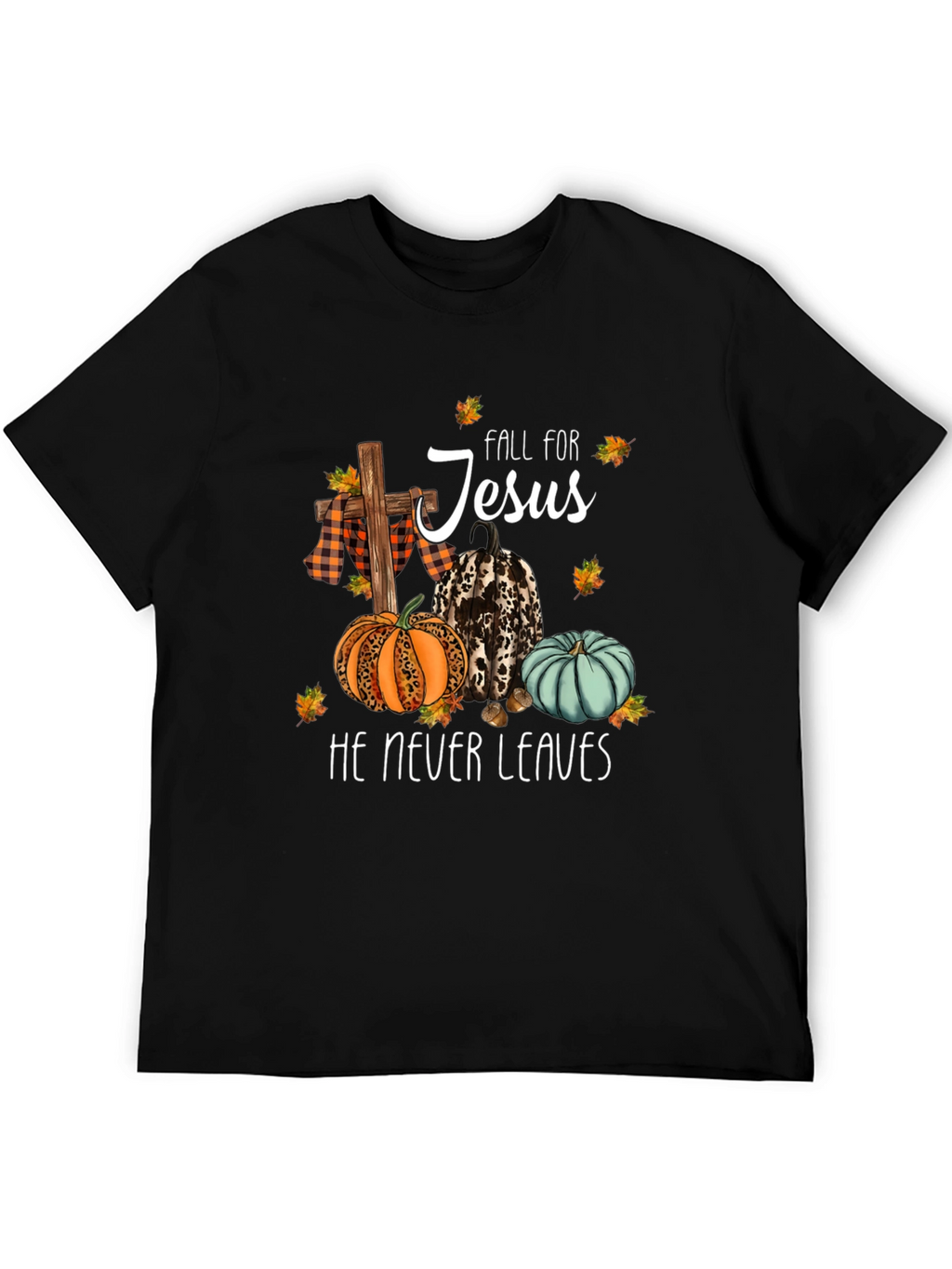 Fall for Jesus Graphic T-Shirt