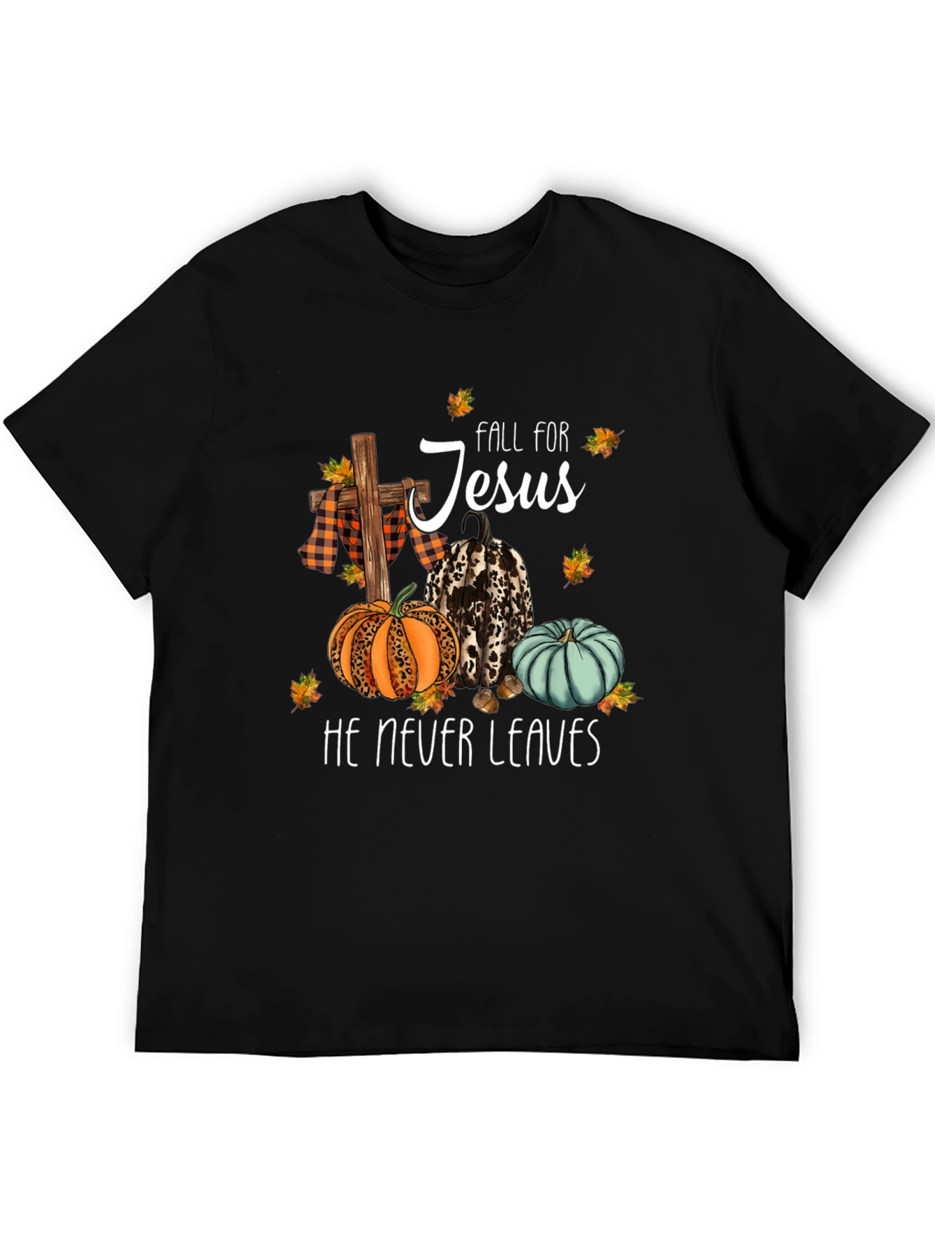 Fall for Jesus Graphic T-Shirt
