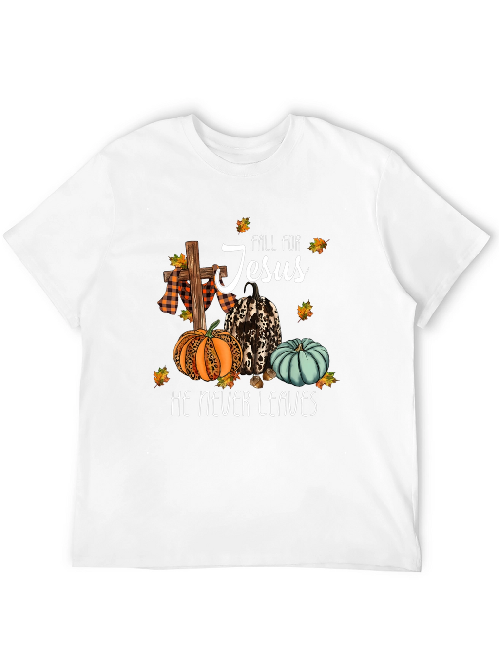 Fall for Jesus Graphic T-Shirt