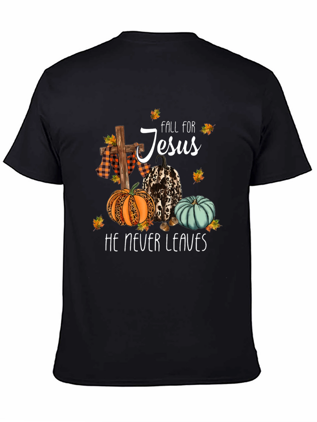 Fall for Jesus Graphic T-Shirt