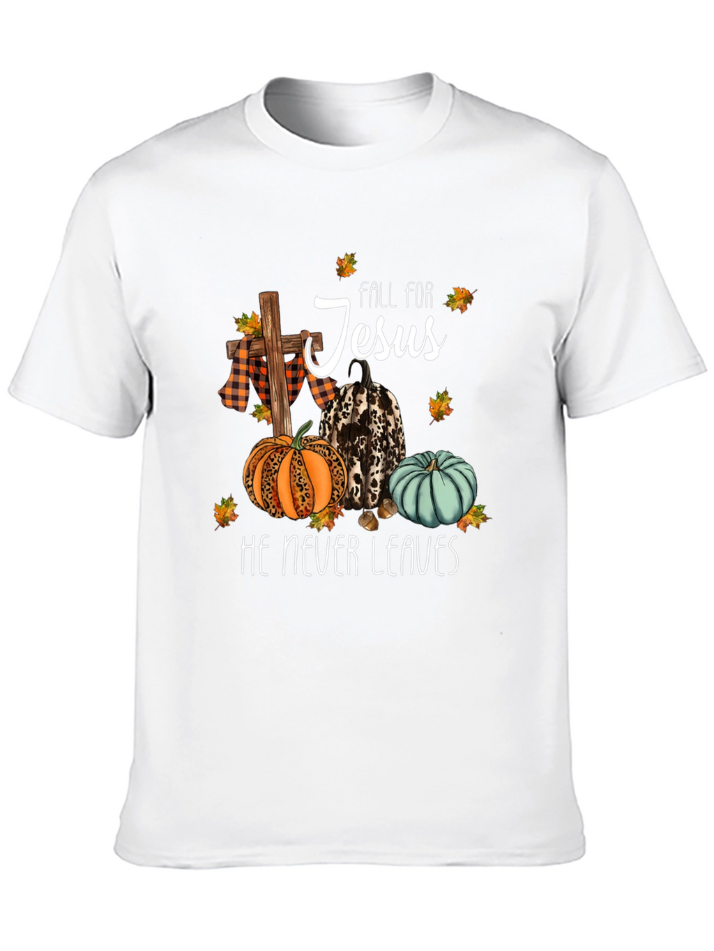 Fall for Jesus Graphic T-Shirt