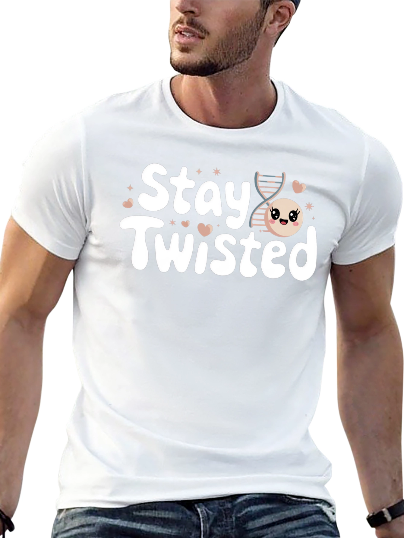 Stay Twisted DNA Kawaii T-Shirt