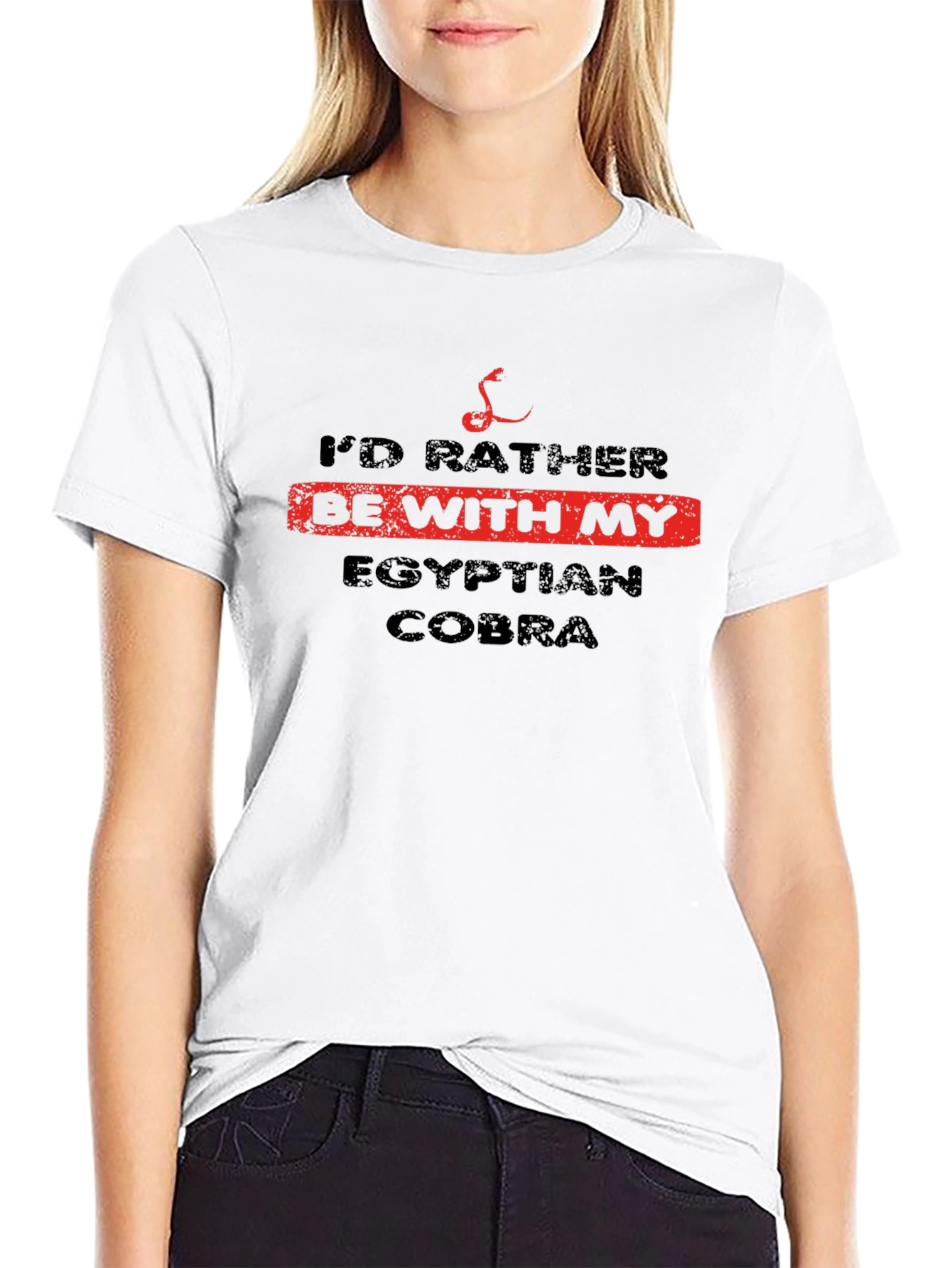 Egyptian Cobra Statement T-Shirt