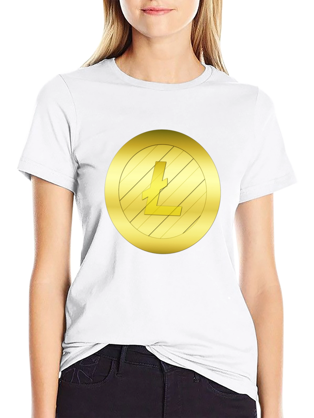 Litecoin Crypto T-Shirt - Black