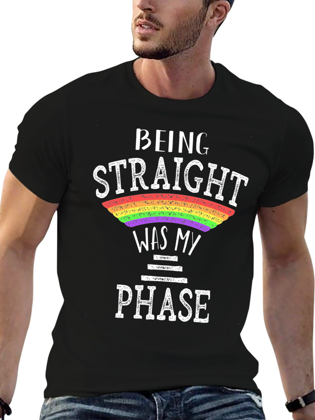 Being Straight Was My Phase LGBTQ+ T-Shirt