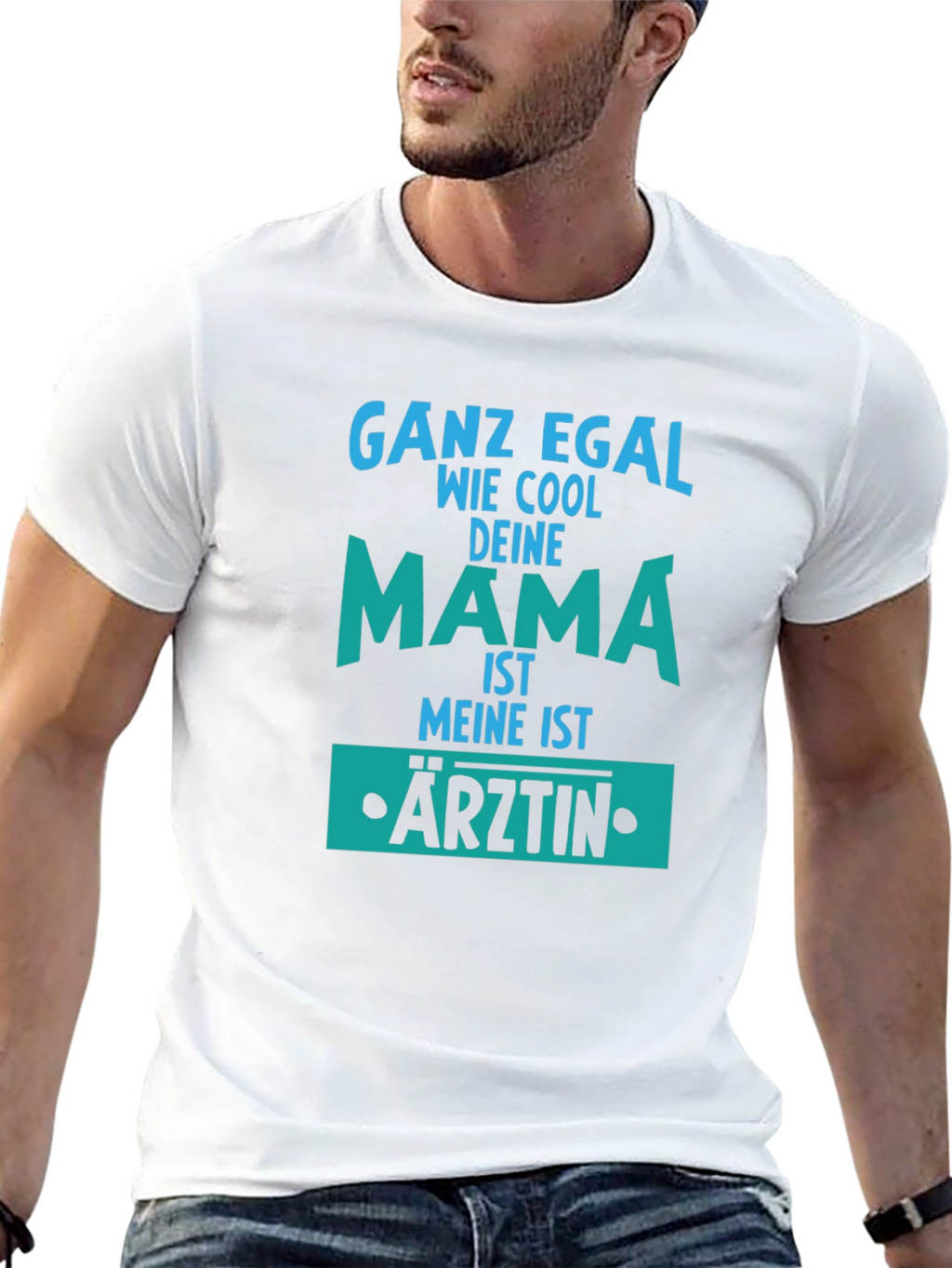 Cool Mama Arztin T-Shirt - German Mom Doctor