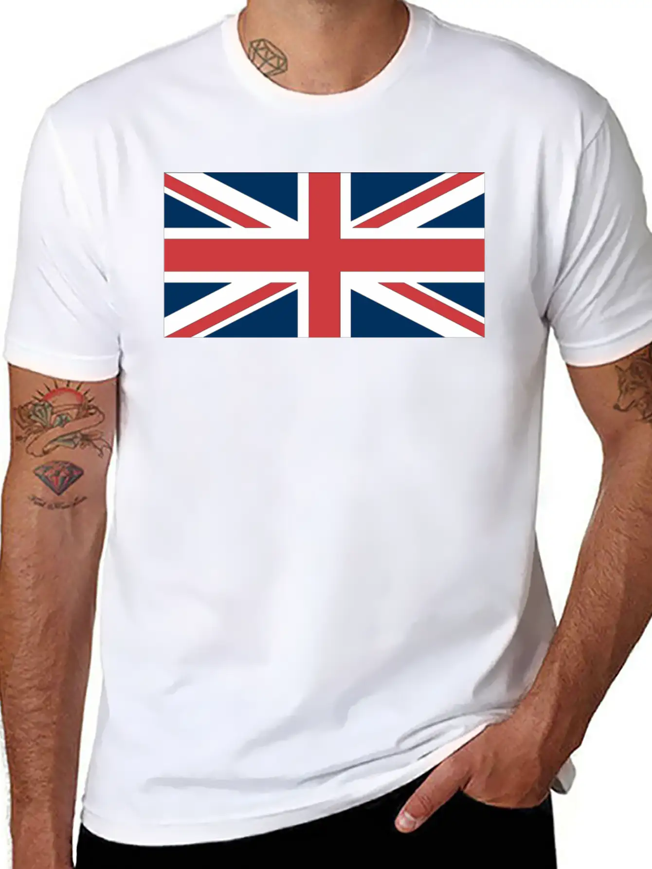 UK Classic Cotton Tee – Unisex Comfort For Any Season