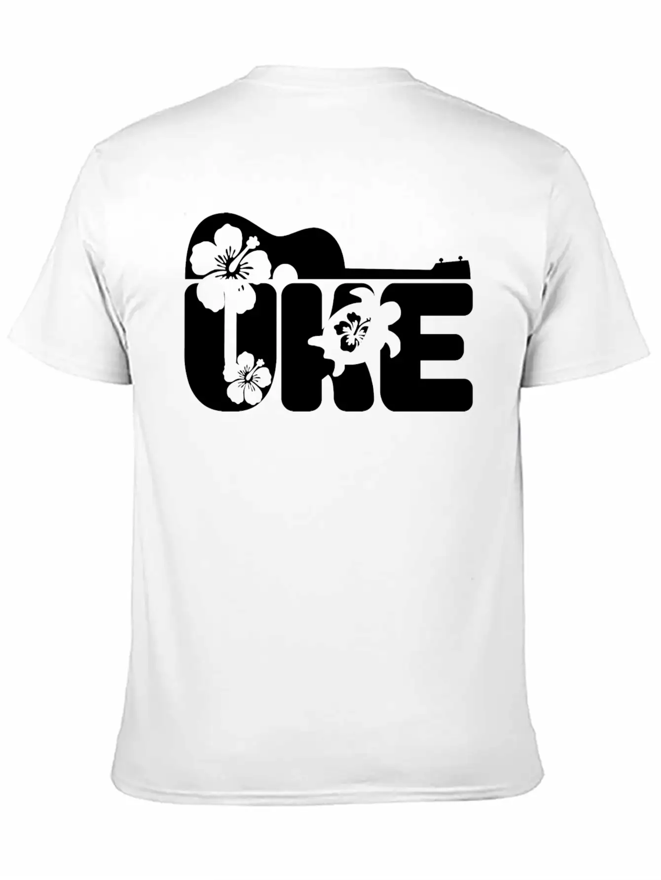 Uke Gift Ukulele Musician Hawaii Breathable Soft Cotton T-Shirt – Timeless Casual Look