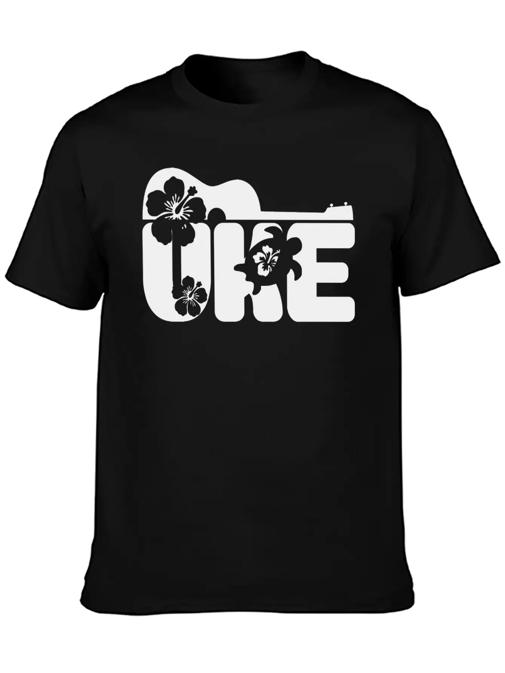 Uke Gift Ukulele Musician Hawaii Breathable Soft Cotton T-Shirt – Timeless Casual Look