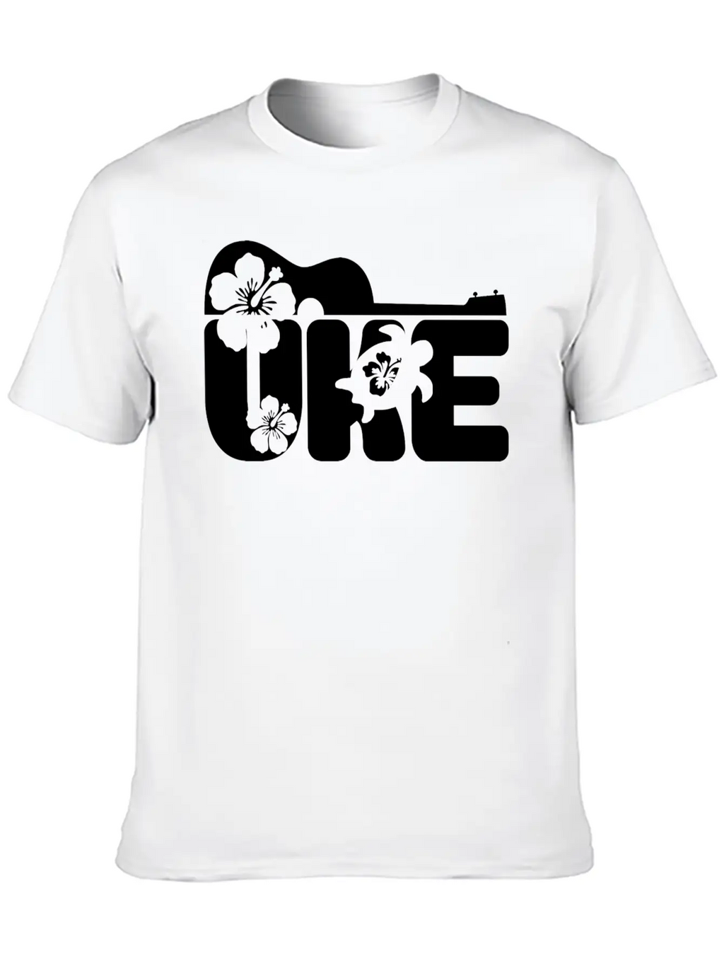 Uke Gift Ukulele Musician Hawaii Breathable Soft Cotton T-Shirt – Timeless Casual Look
