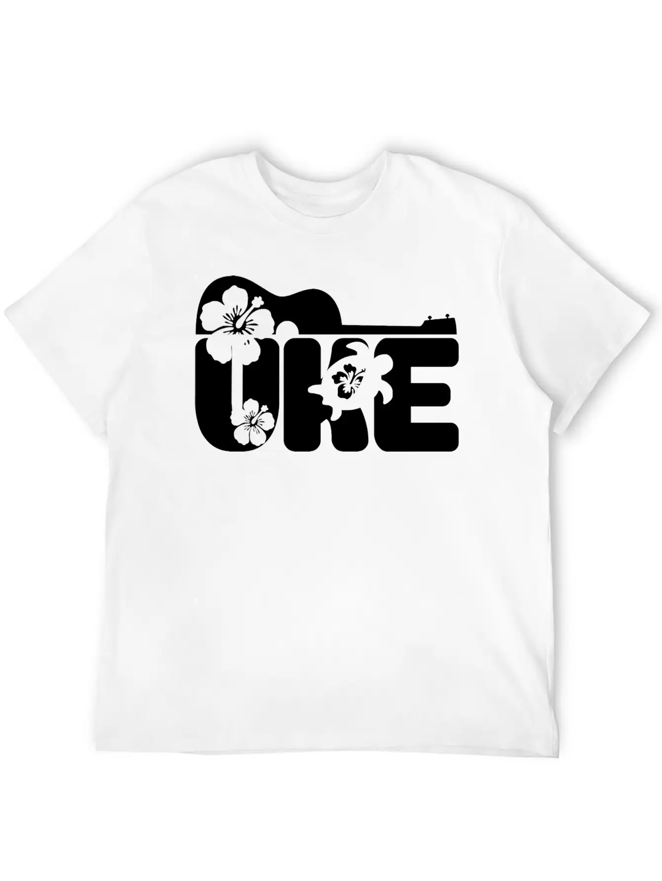 Uke Gift Ukulele Musician Hawaii Breathable Soft Cotton T-Shirt – Timeless Casual Look