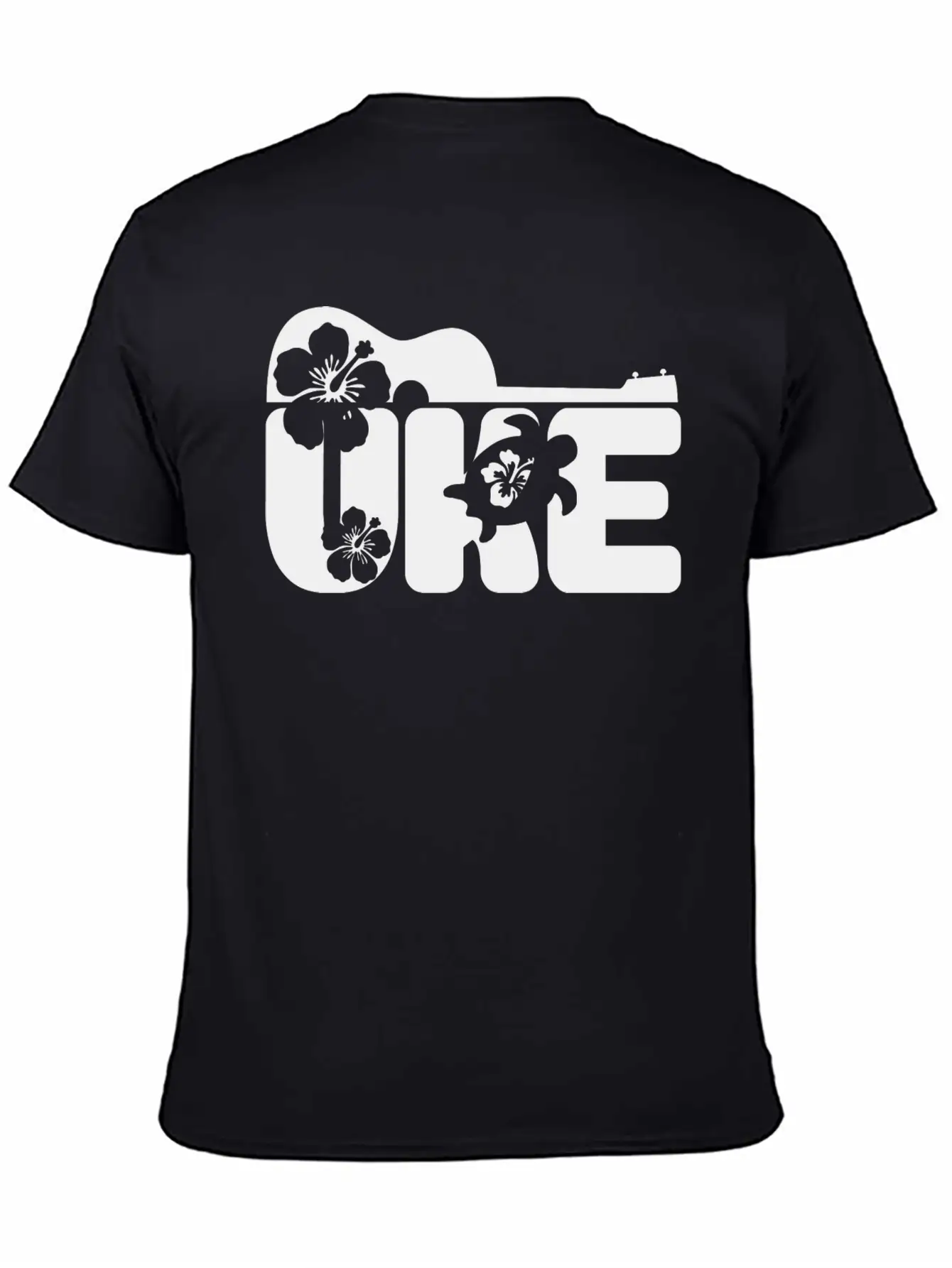 Uke Gift Ukulele Musician Hawaii Breathable Soft Cotton T-Shirt – Timeless Casual Look