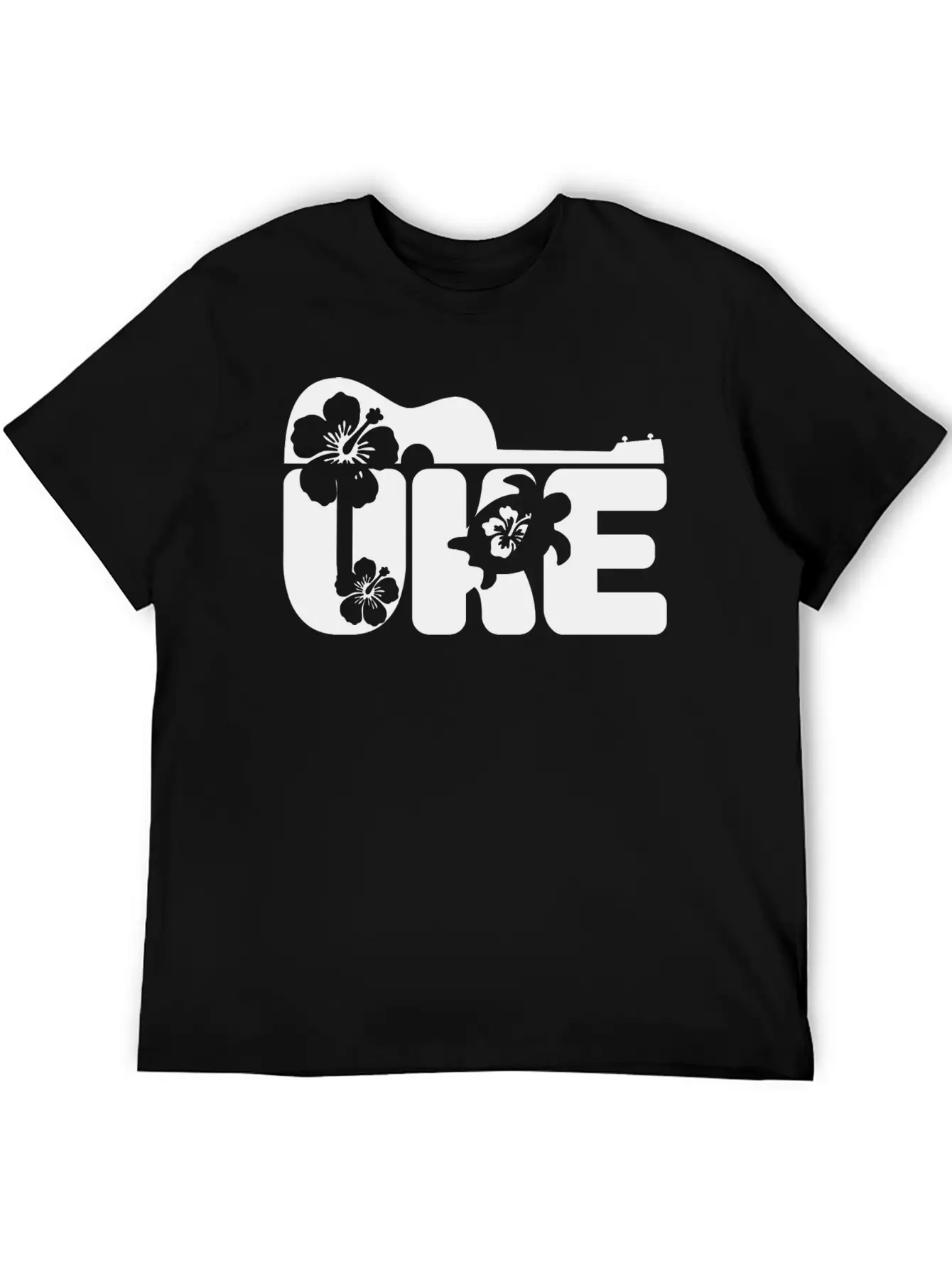 Uke Gift Ukulele Musician Hawaii Breathable Soft Cotton T-Shirt – Timeless Casual Look