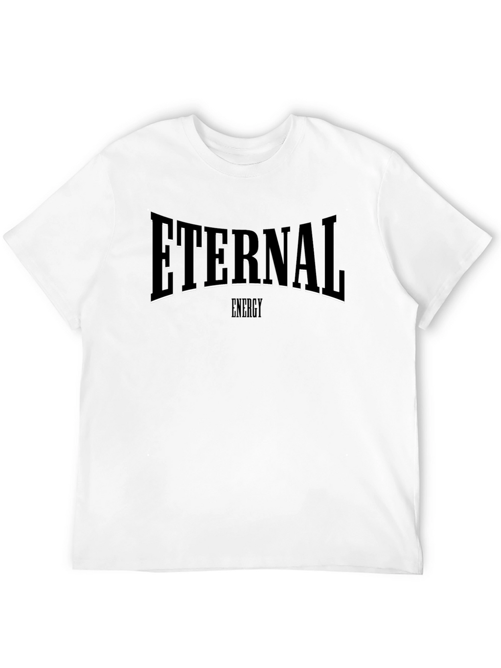 Eternal Energy Black Graphic T-Shirt