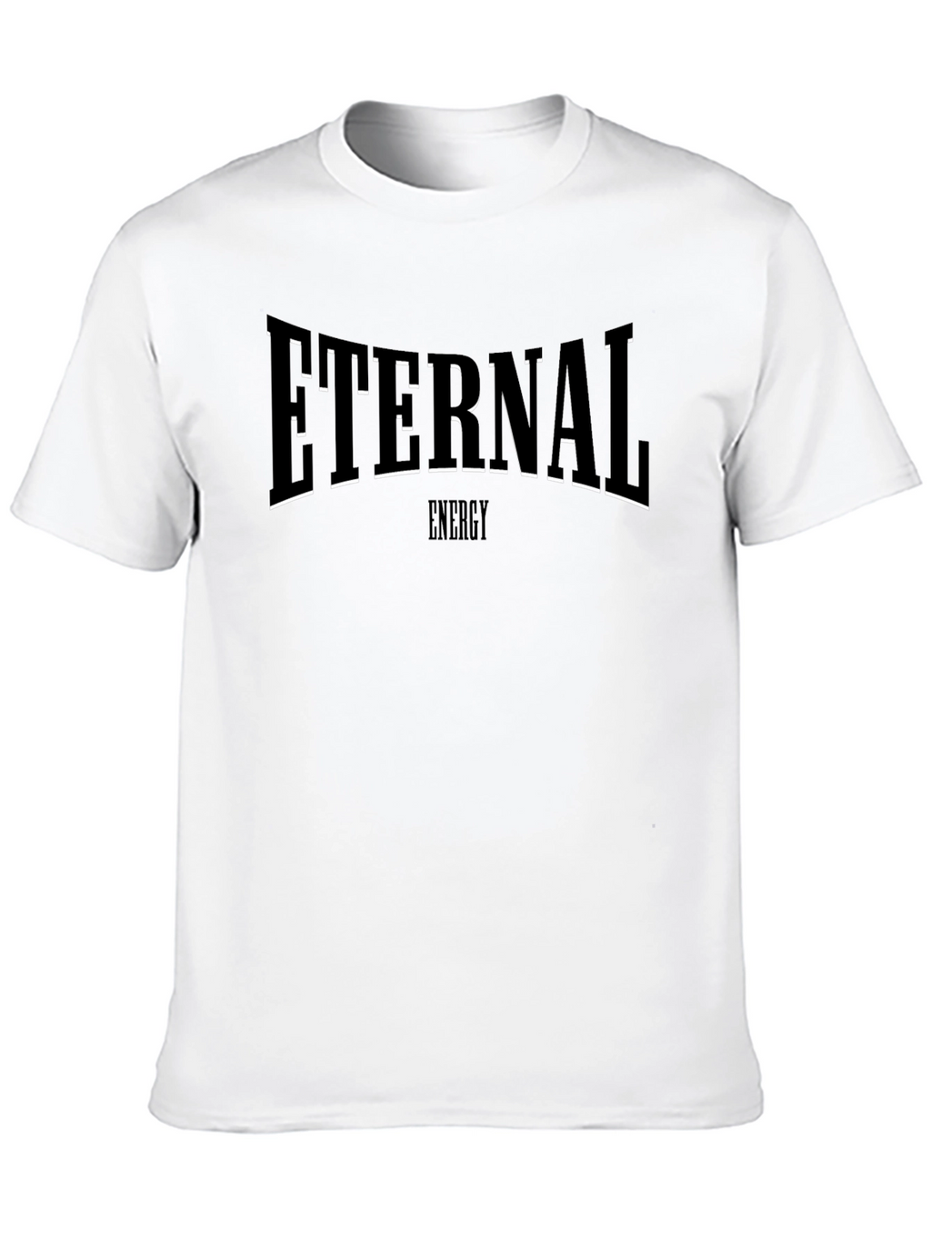 Eternal Energy Black Graphic T-Shirt