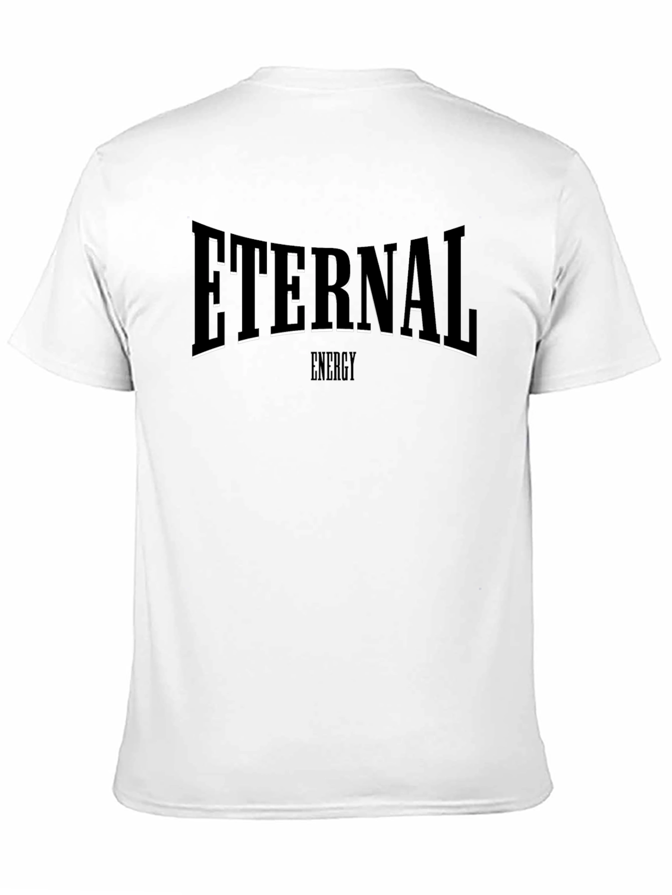 Eternal Energy Black Graphic T-Shirt