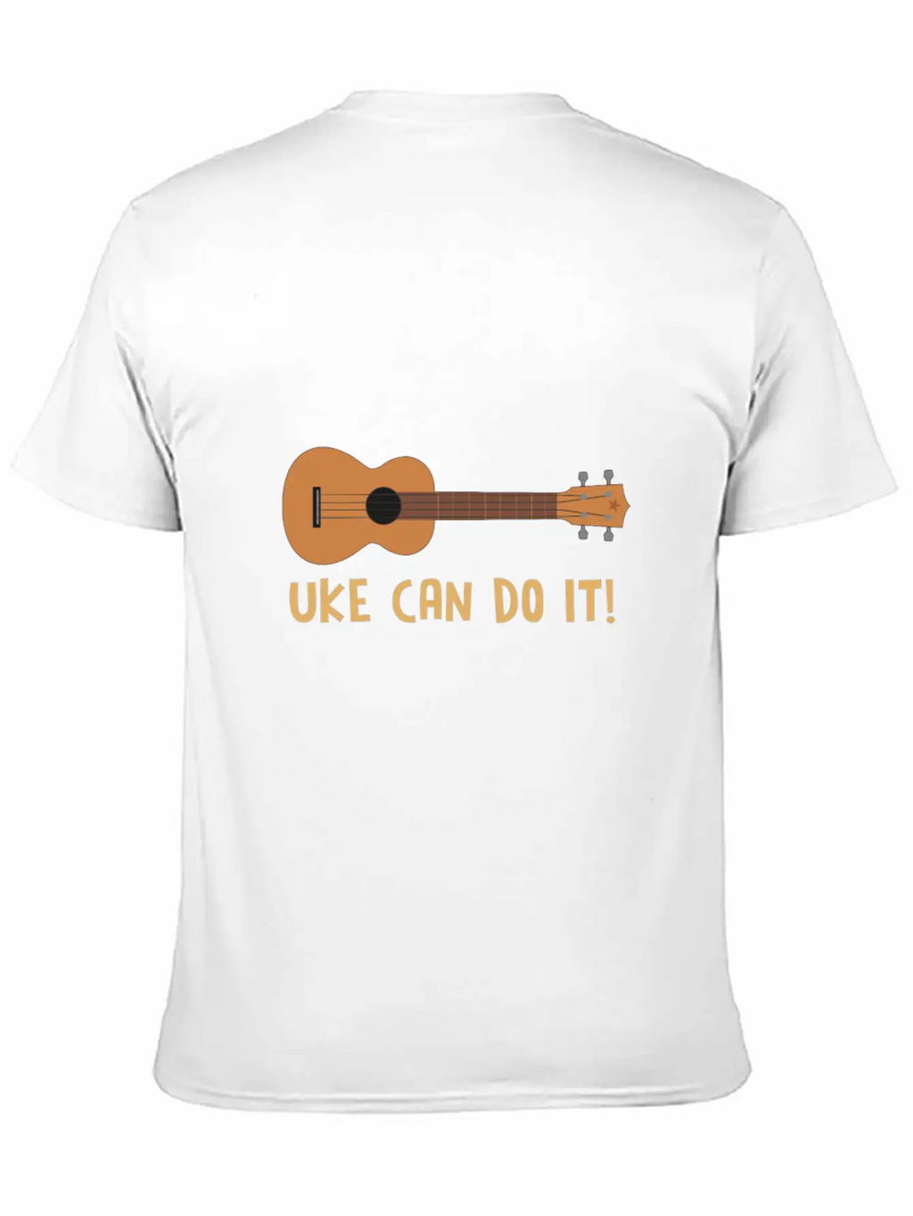 Ukulele For Guitar Ukulele Lover Basic Graphic T-Shirt – Daily Comfort In Soft Cotton