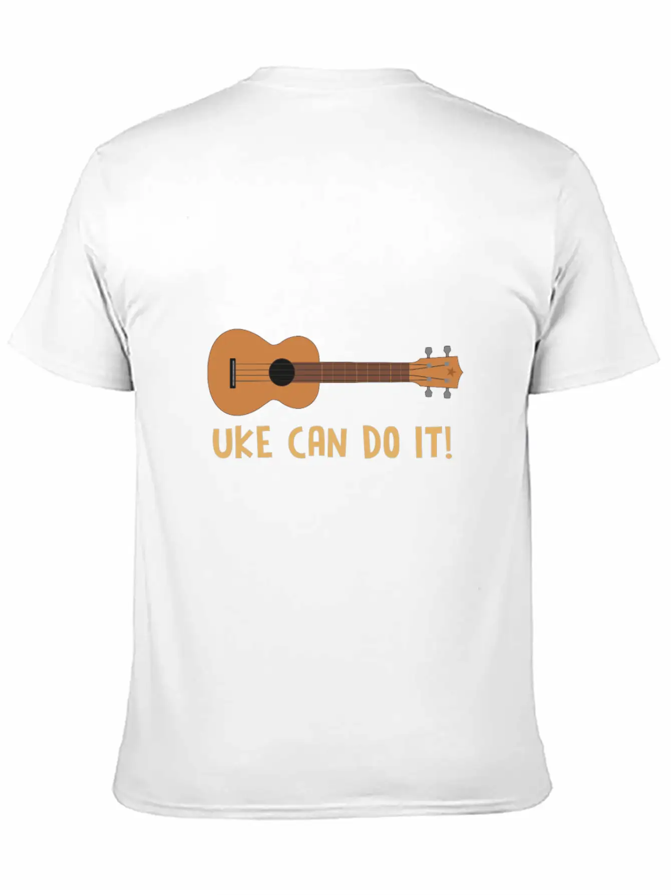 Ukulele For Guitar Ukulele Lover Basic Graphic T-Shirt – Daily Comfort In Soft Cotton