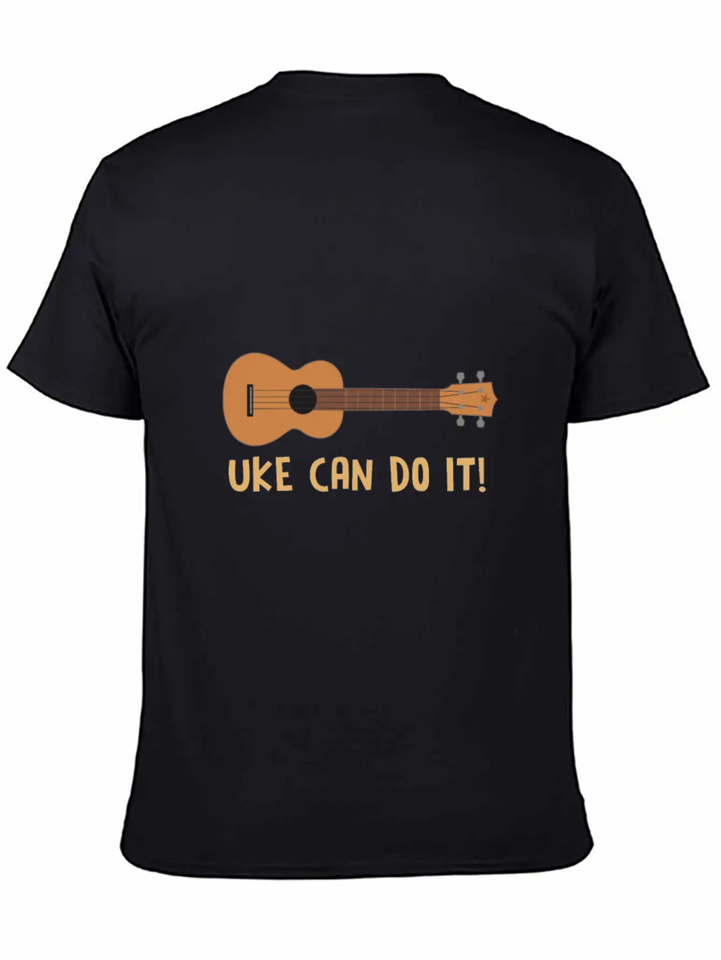 Ukulele For Guitar Ukulele Lover Basic Graphic T-Shirt – Daily Comfort In Soft Cotton