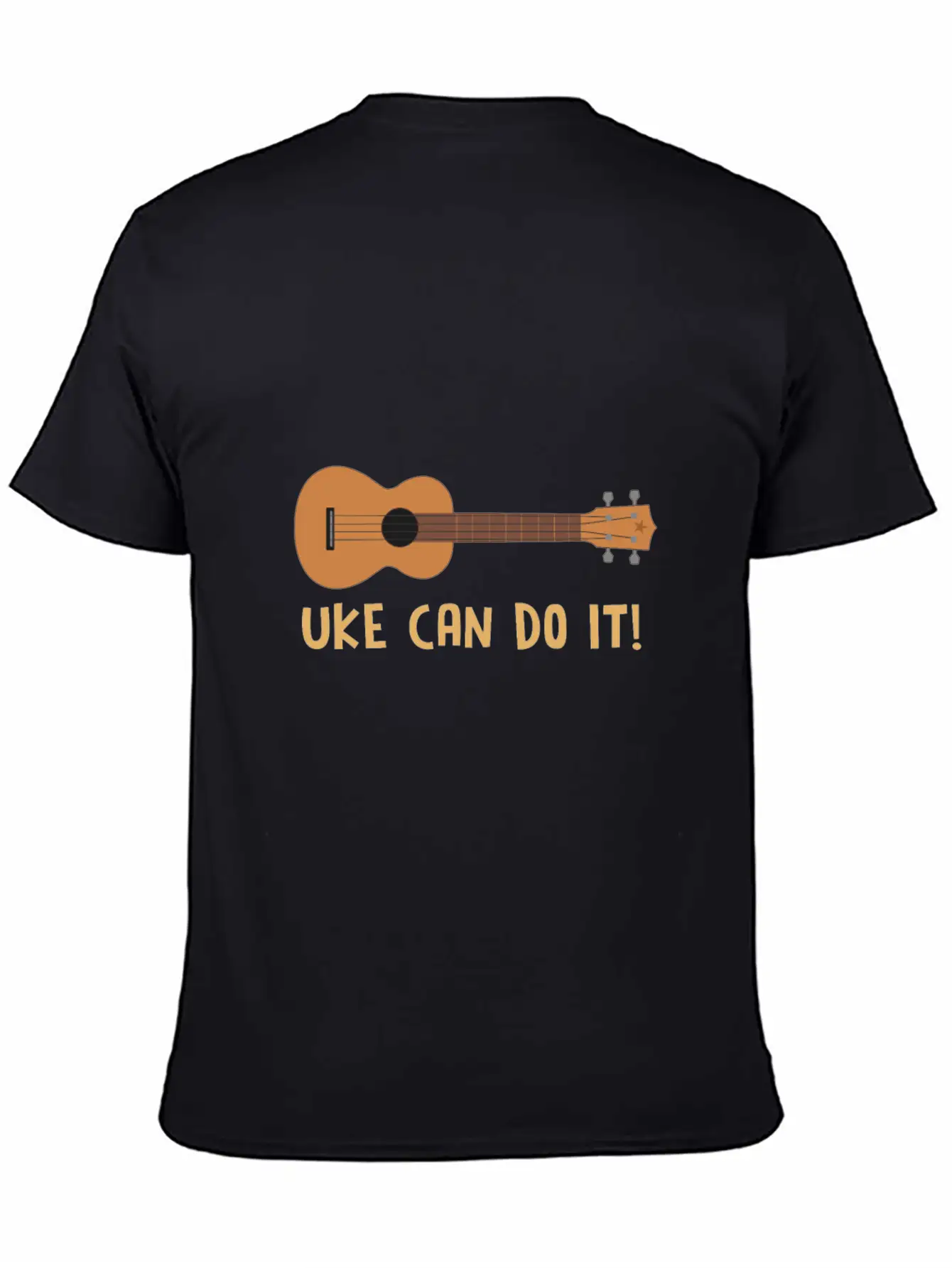 Ukulele For Guitar Ukulele Lover Basic Graphic T-Shirt – Daily Comfort In Soft Cotton