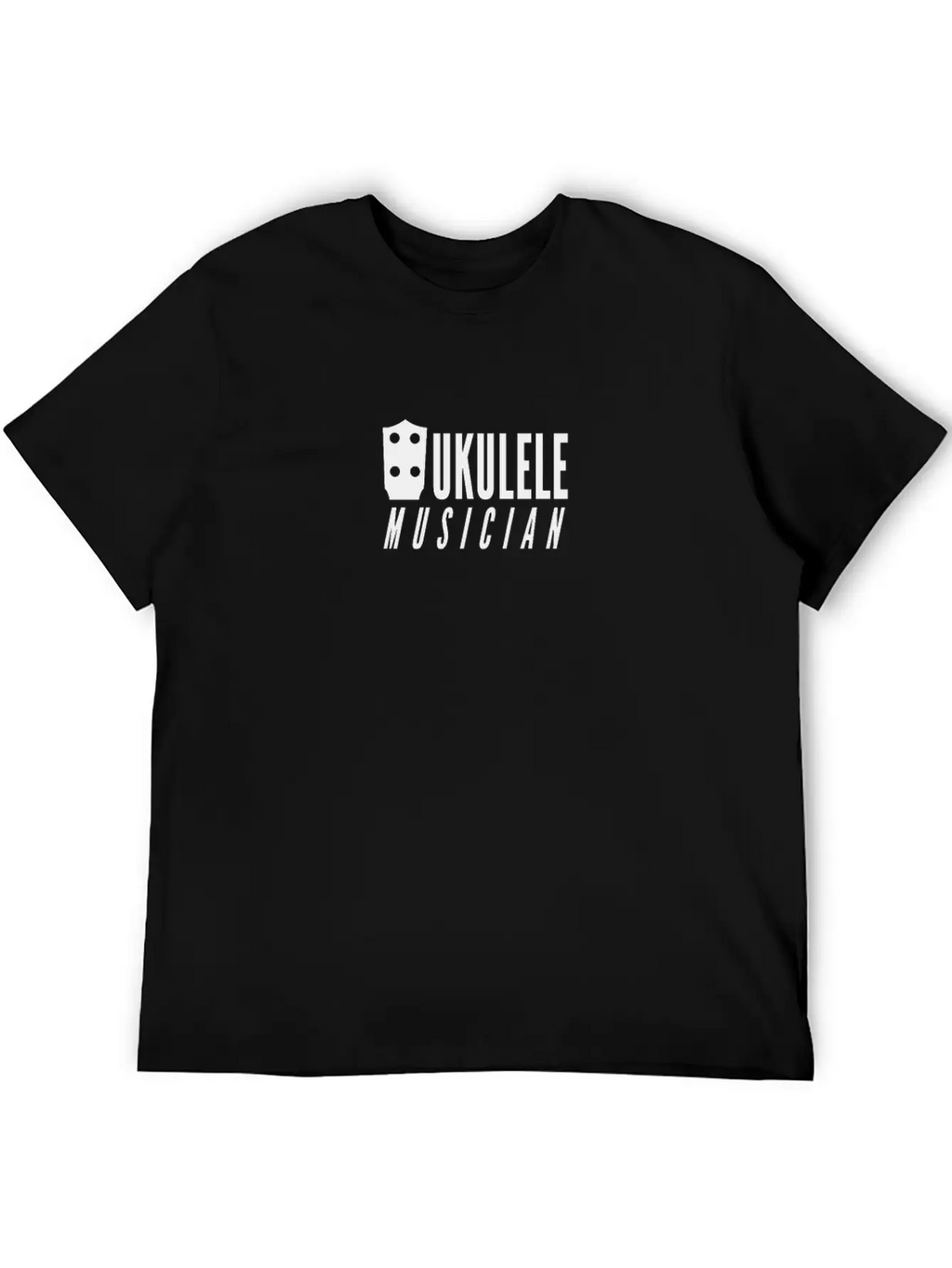 Ukulele Musician Breathable Soft Cotton T-Shirt – Timeless Casual Look