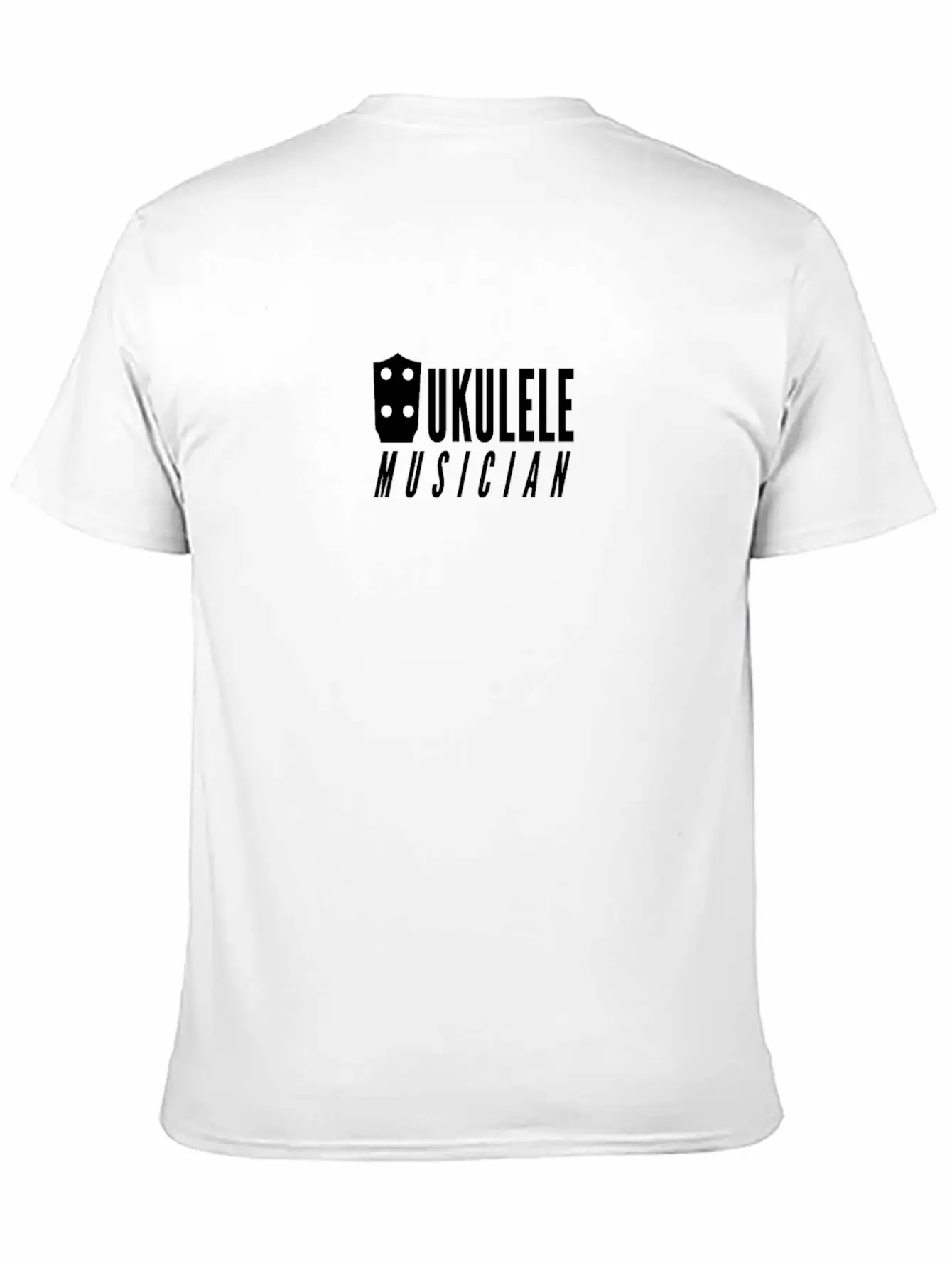 Ukulele Musician Breathable Soft Cotton T-Shirt – Timeless Casual Look