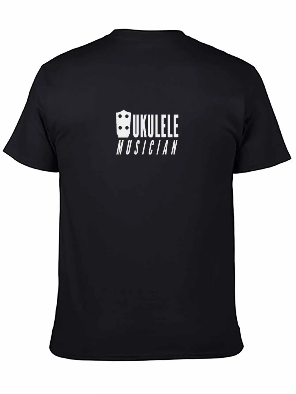 Ukulele Musician Breathable Soft Cotton T-Shirt – Timeless Casual Look