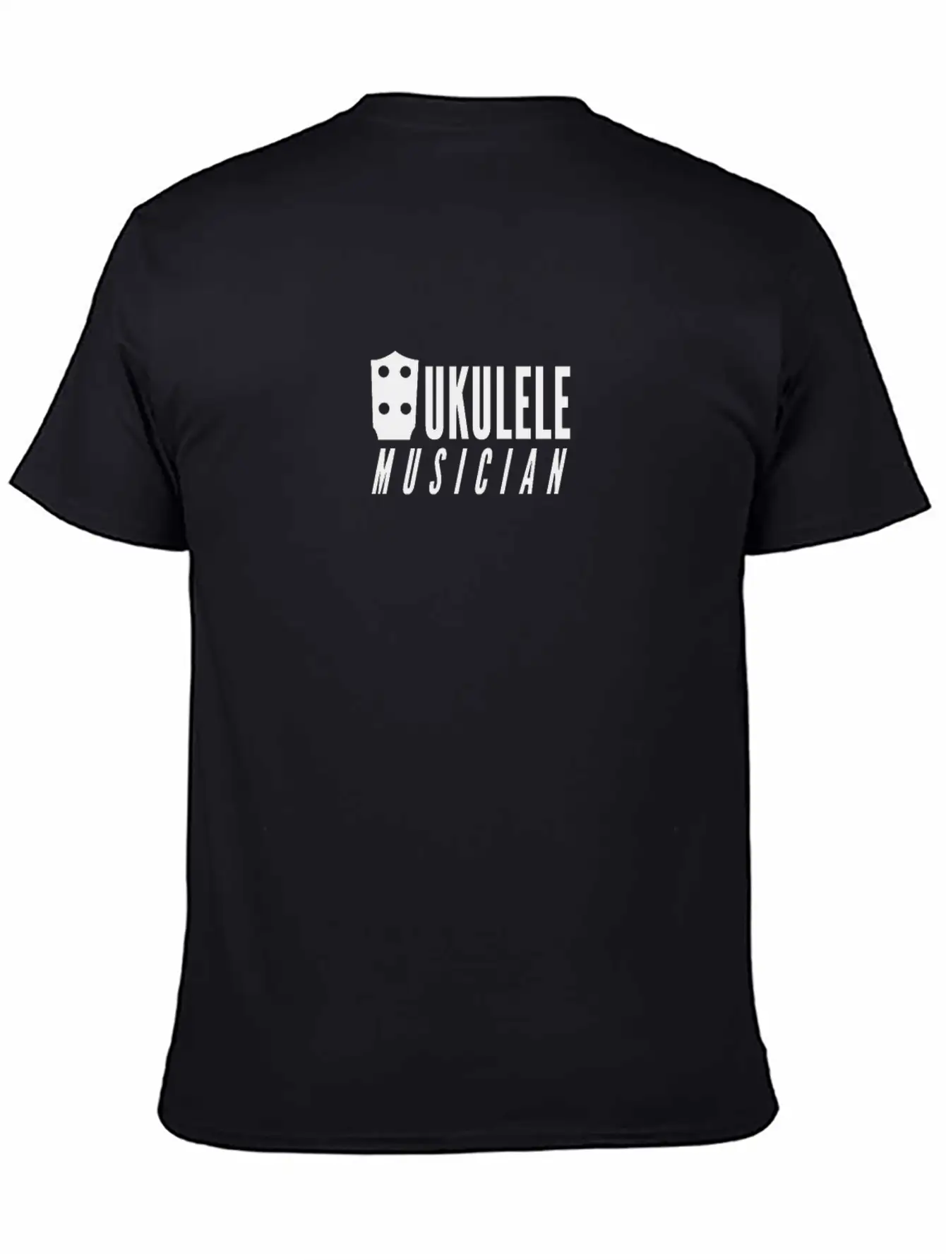 Ukulele Musician Breathable Soft Cotton T-Shirt – Timeless Casual Look