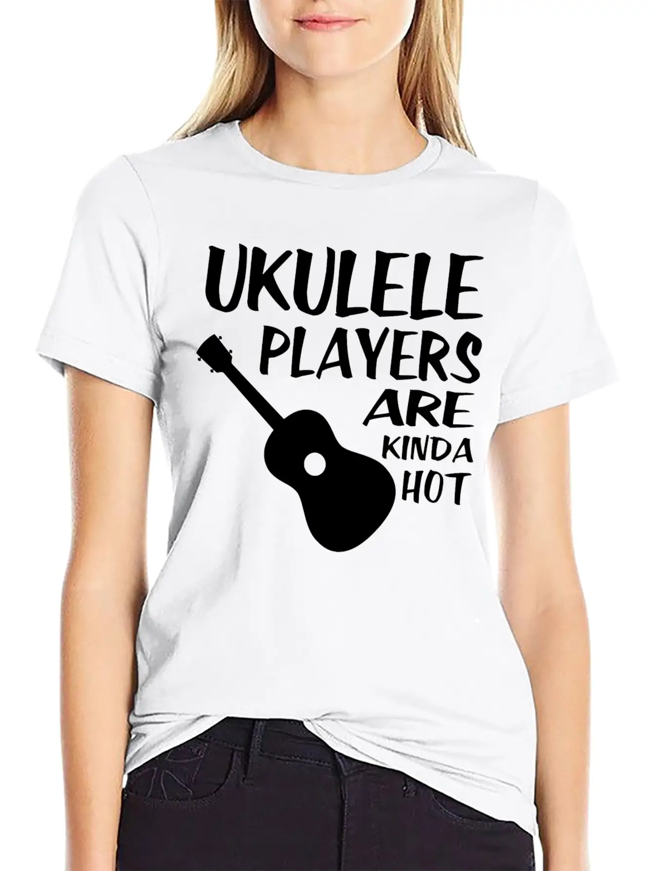 Ukulele Players Gift Musician Hawaii Relaxed Everyday Tee – Lightweight And Durable Cotton