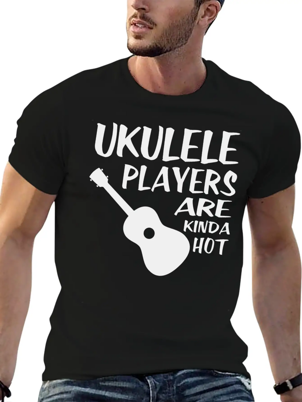 Ukulele Players Gift Musician Hawaii Relaxed Everyday Tee – Lightweight And Durable Cotton