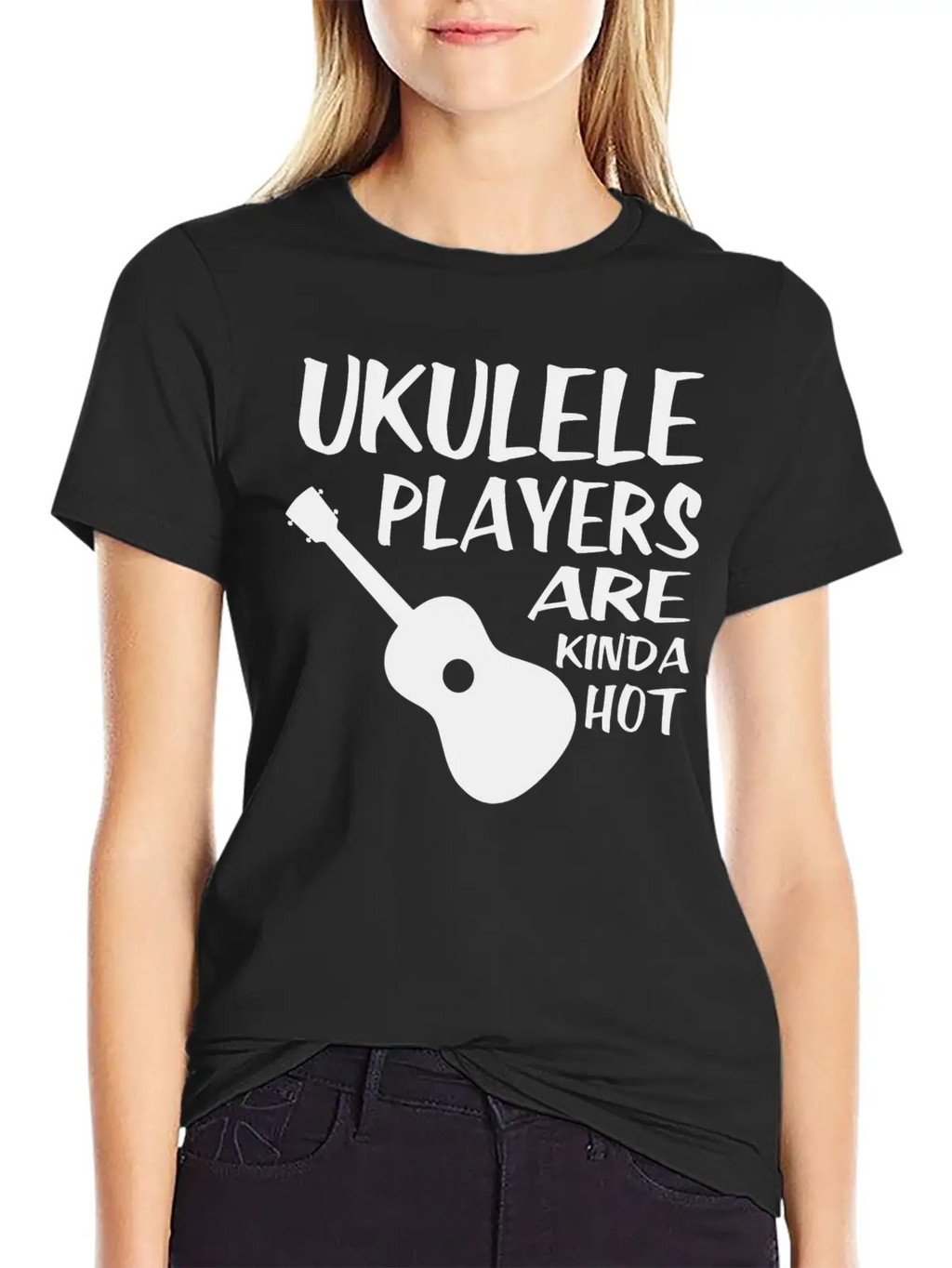 Ukulele Players Gift Musician Hawaii Relaxed Everyday Tee – Lightweight And Durable Cotton