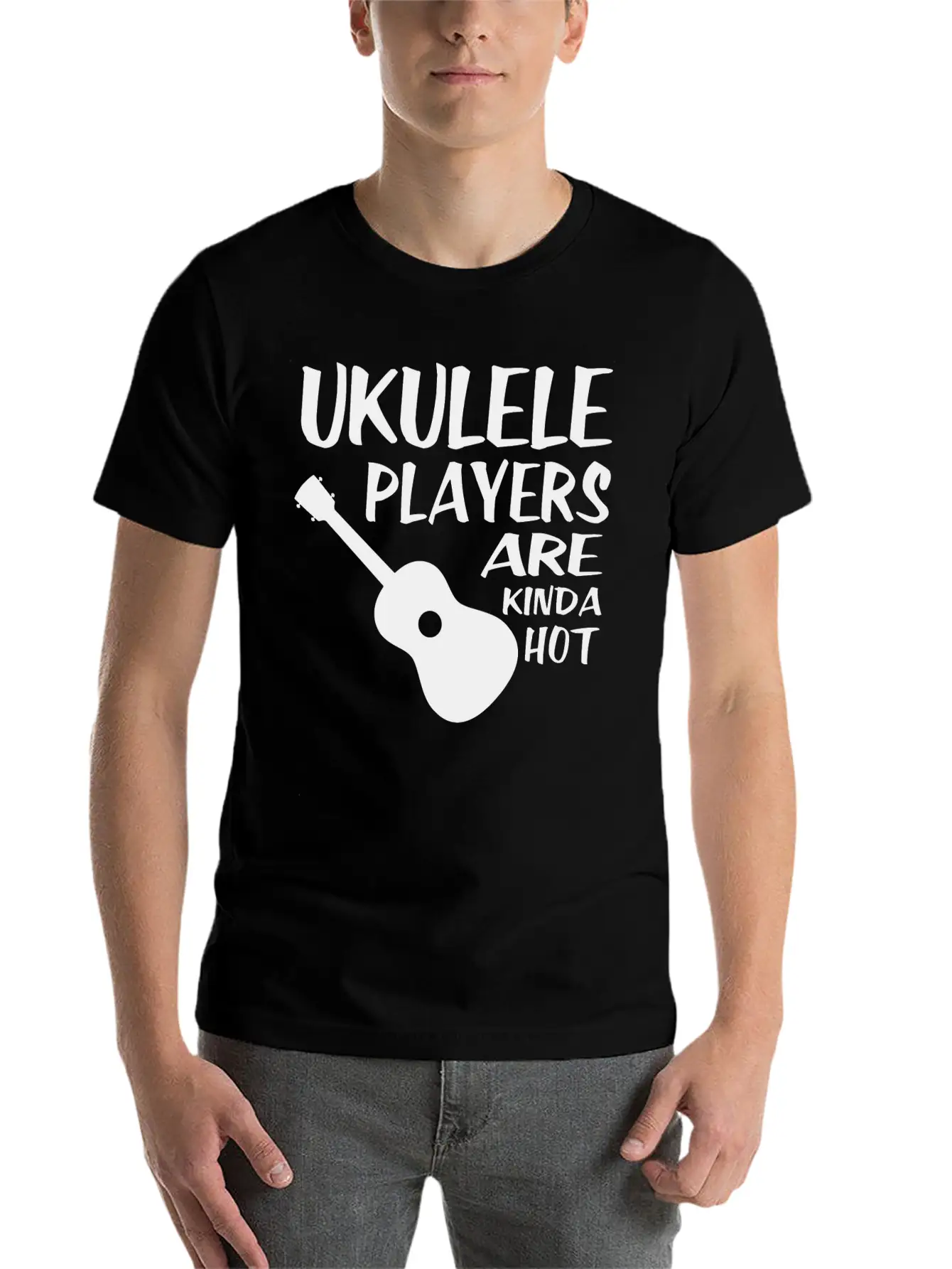 Ukulele Players Gift Musician Hawaii Relaxed Everyday Tee – Lightweight And Durable Cotton
