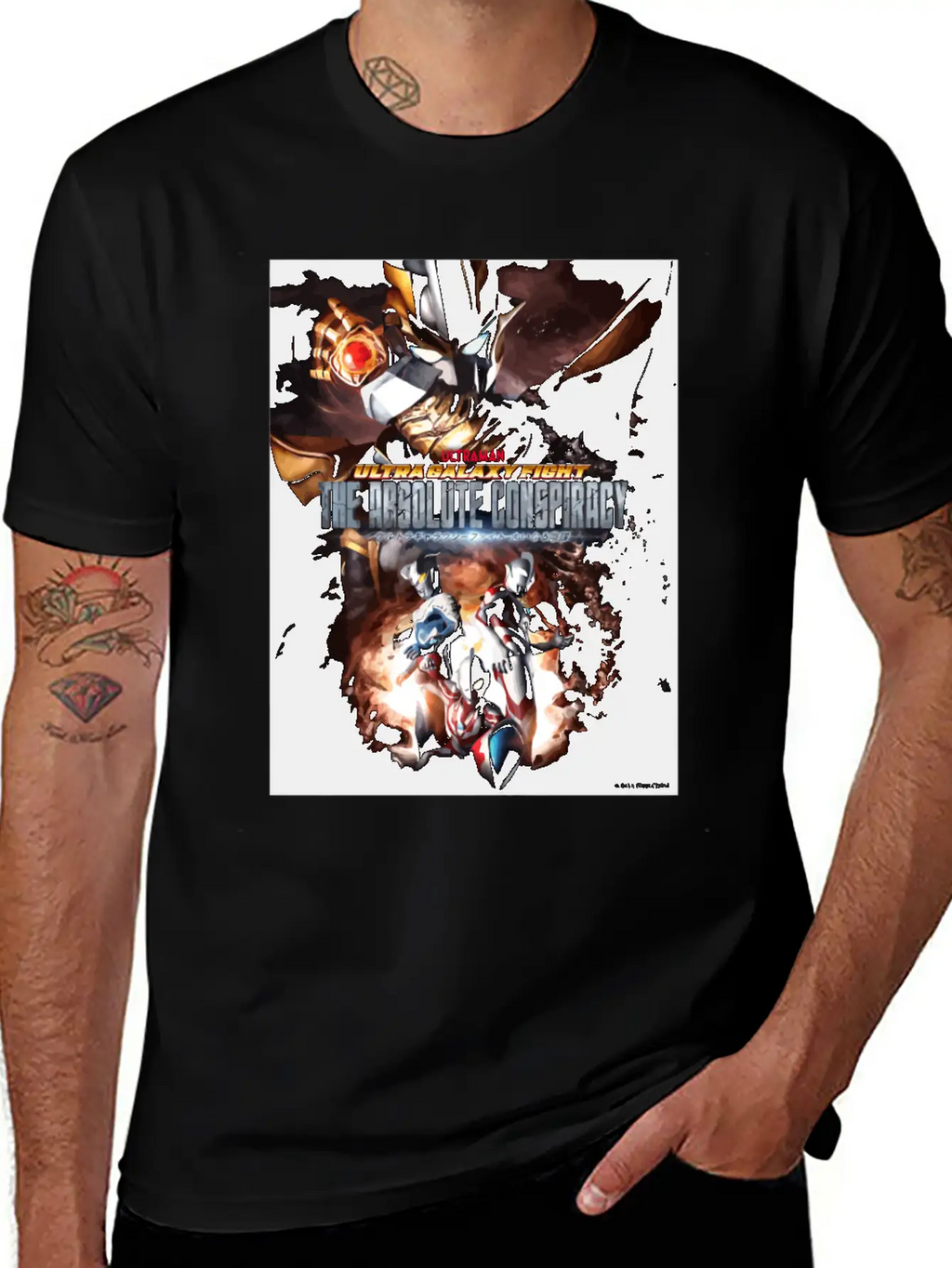 Ultraman Ultra Galaxy Fight The Absolute Conspirac Unisex Casual T-Shirt – Clean Design For Daily Comfort