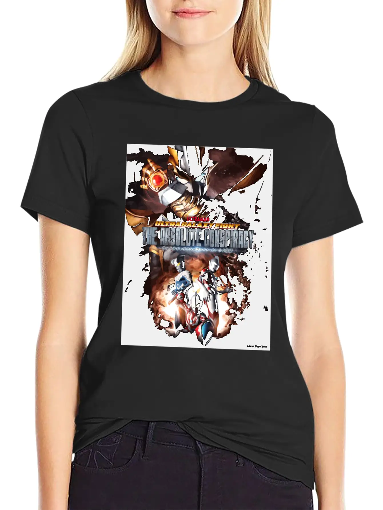 Ultraman Ultra Galaxy Fight The Absolute Conspirac Unisex Casual T-Shirt – Clean Design For Daily Comfort