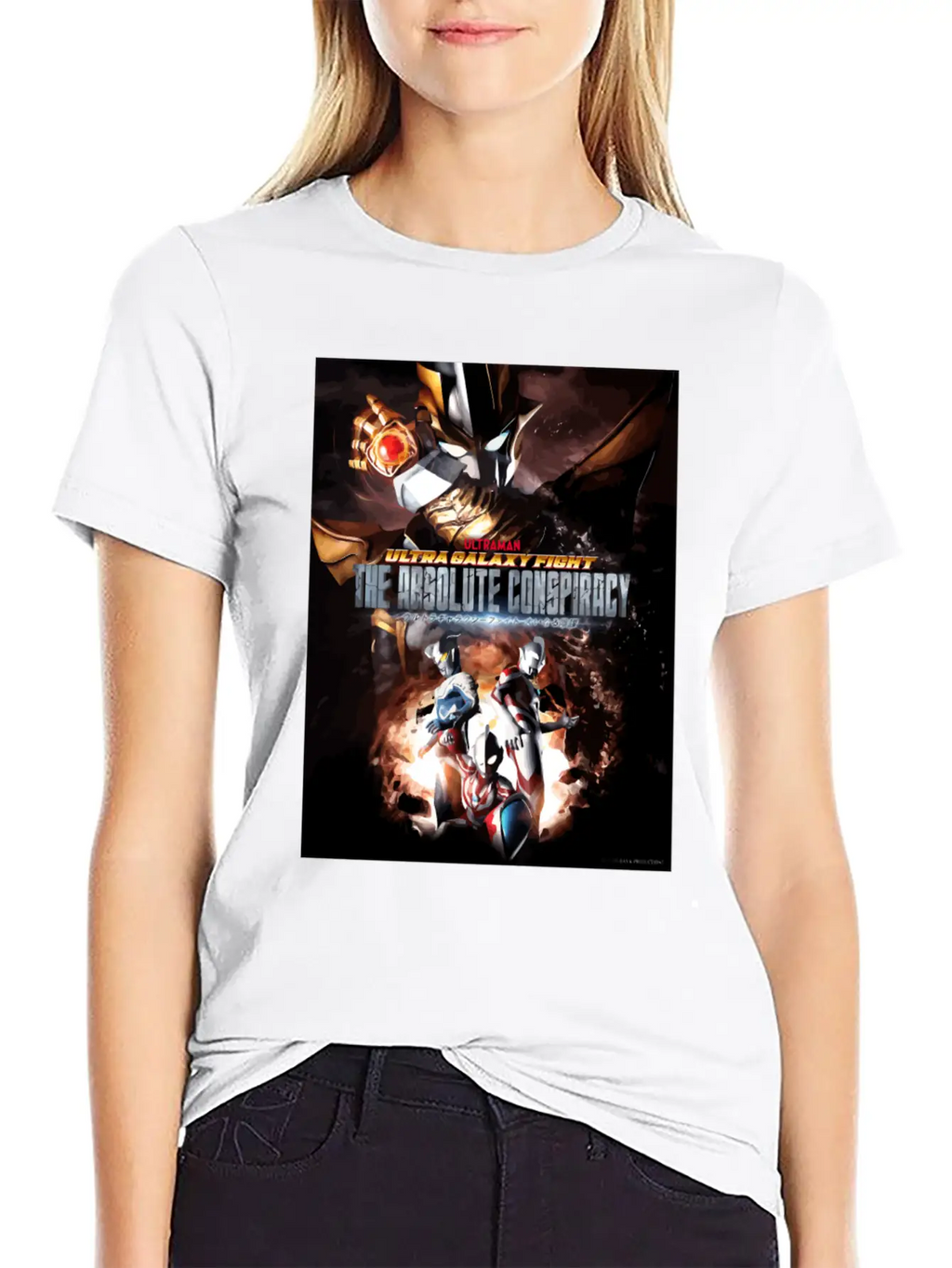 Ultraman Ultra Galaxy Fight The Absolute Conspirac Unisex Casual T-Shirt – Clean Design For Daily Comfort