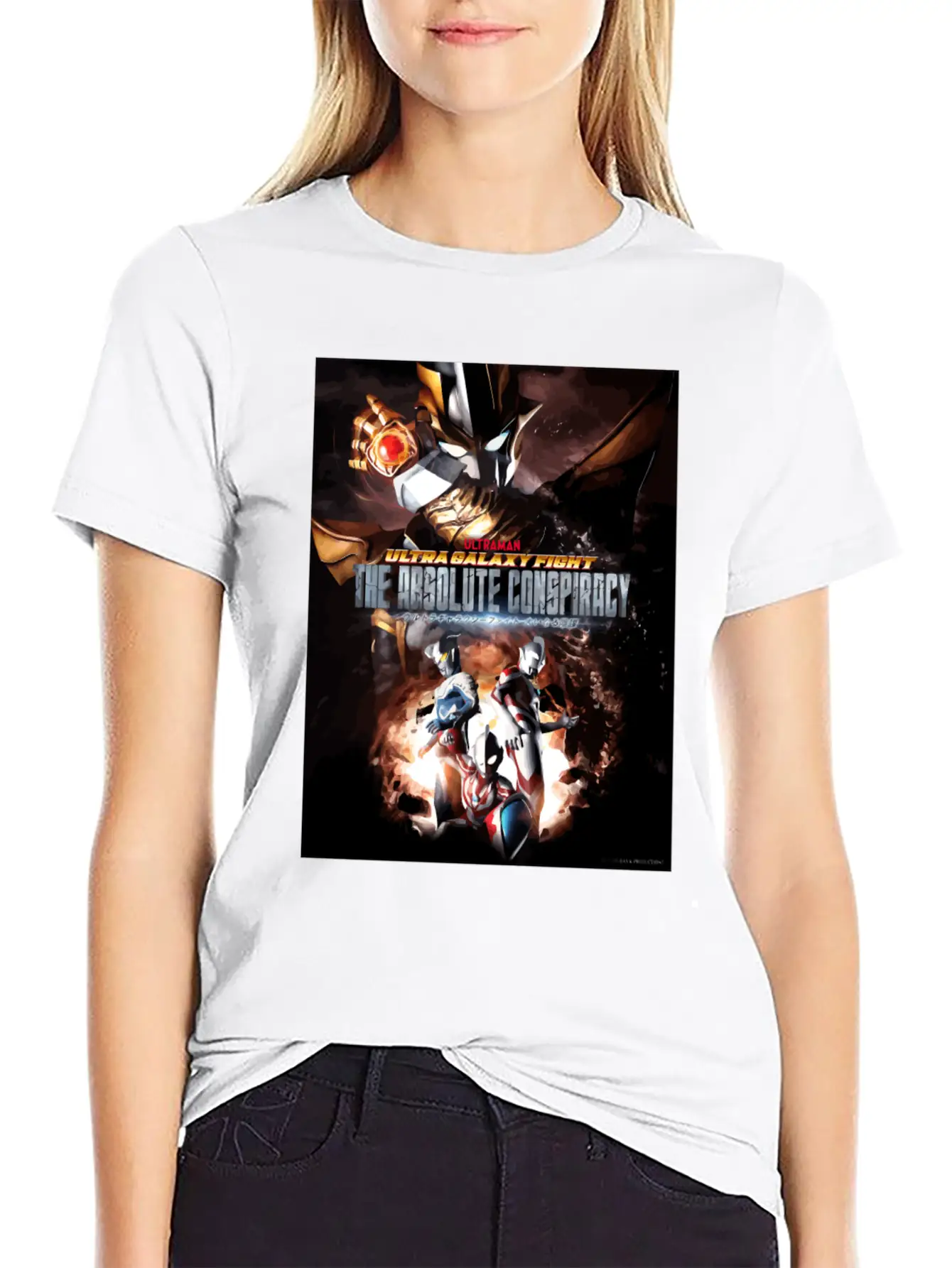 Ultraman Ultra Galaxy Fight The Absolute Conspirac Unisex Casual T-Shirt – Clean Design For Daily Comfort