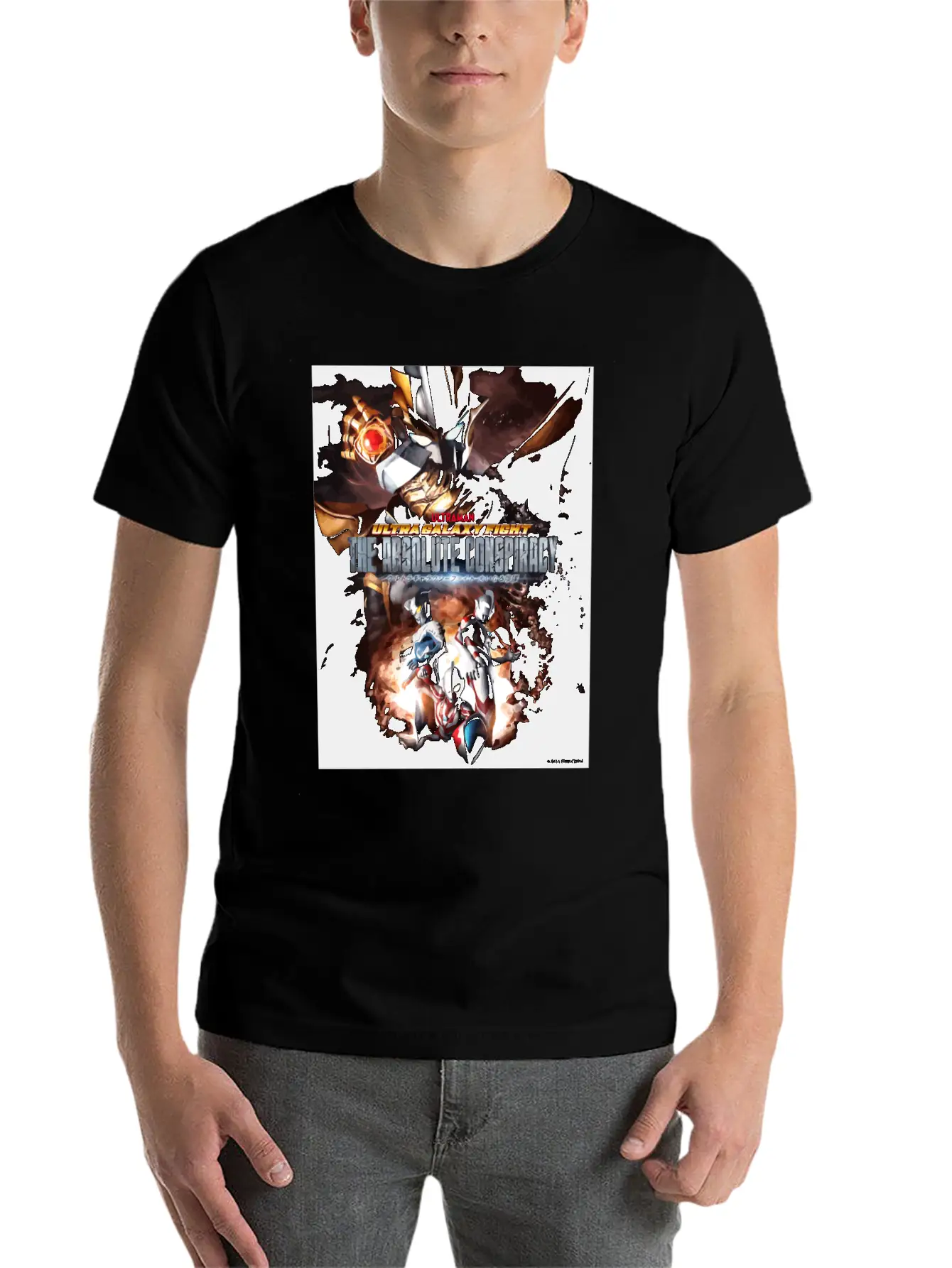 Ultraman Ultra Galaxy Fight The Absolute Conspirac Unisex Casual T-Shirt – Clean Design For Daily Comfort