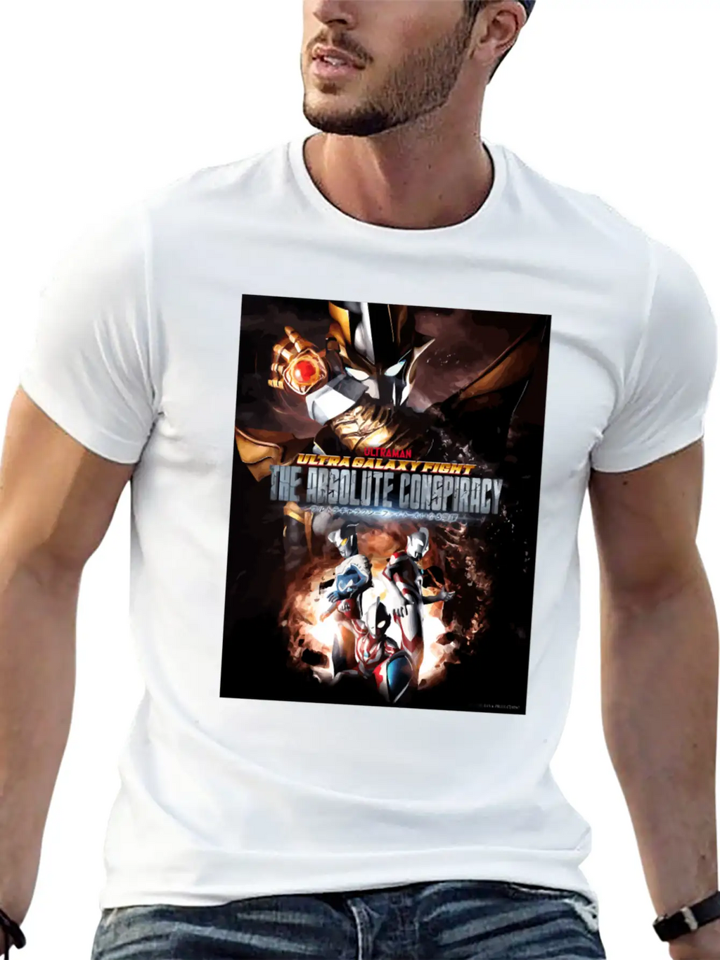 Ultraman Ultra Galaxy Fight The Absolute Conspirac Unisex Casual T-Shirt – Clean Design For Daily Comfort