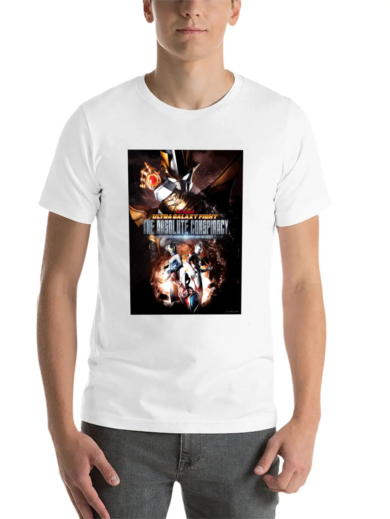 Ultraman Ultra Galaxy Fight The Absolute Conspirac Unisex Casual T-Shirt – Clean Design For Daily Comfort