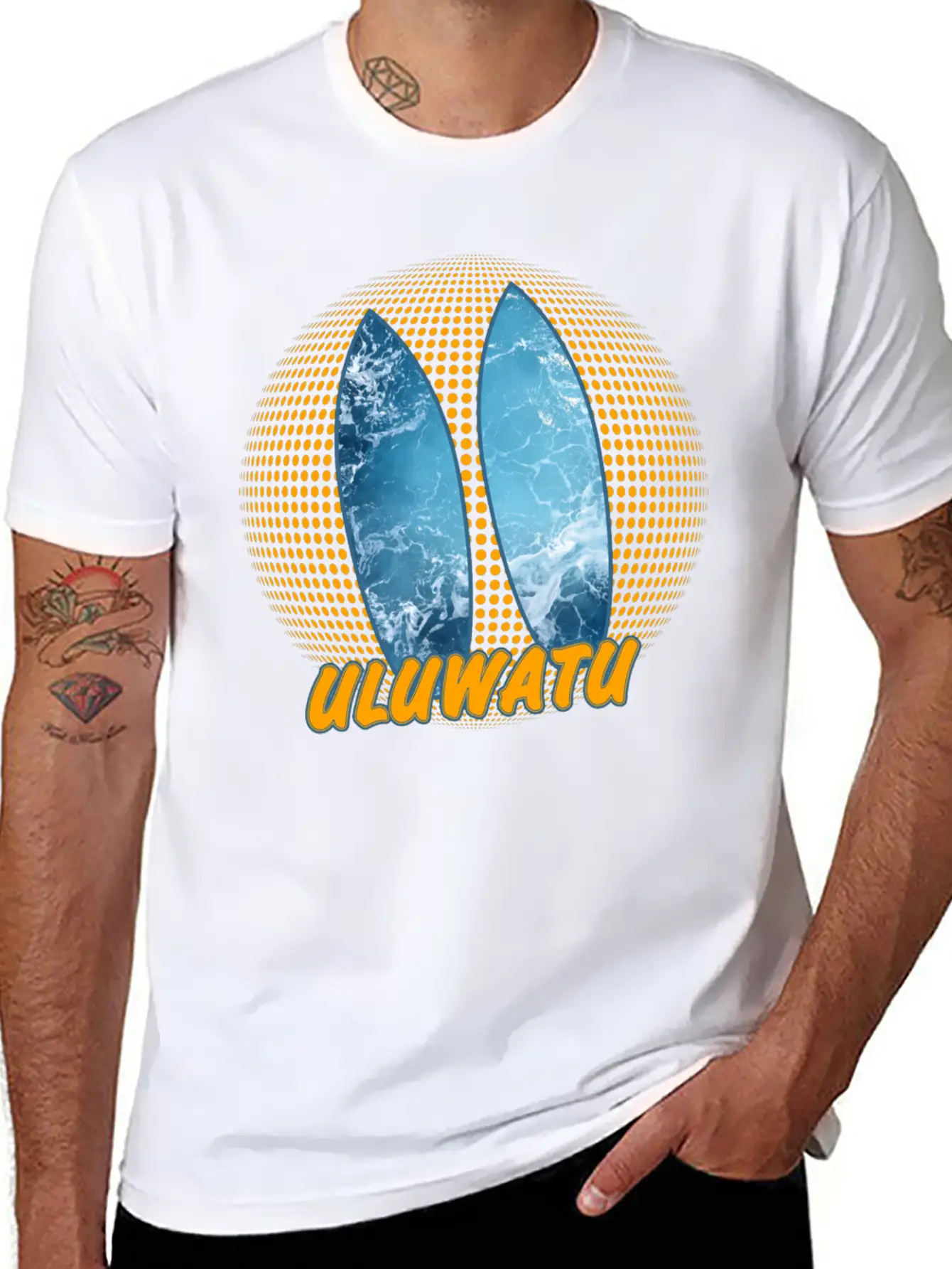 Uluwatu Essential Cotton Tee For Daily Outfits – Unisex Style
