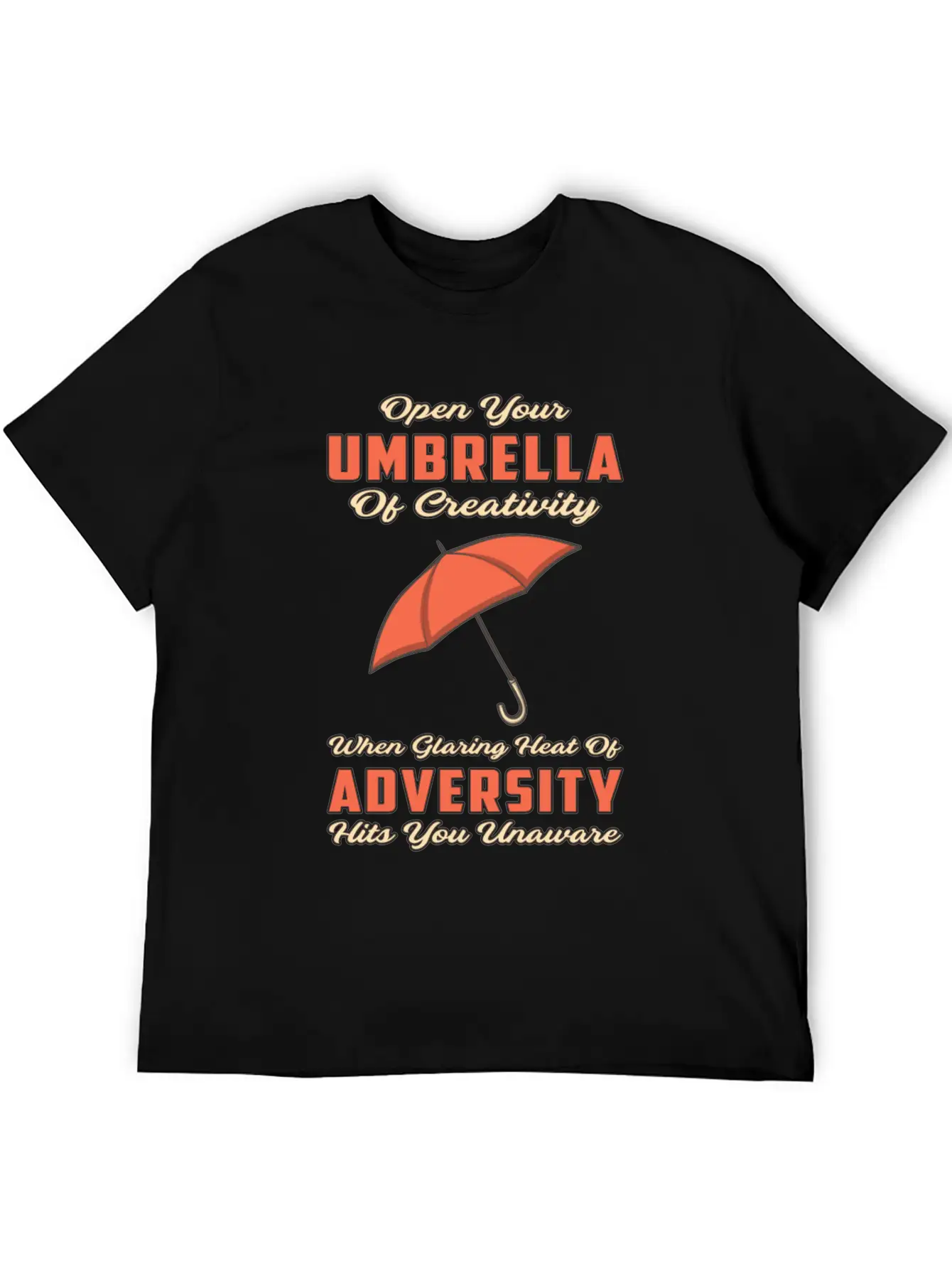 Umbrella Cloud Rain Weather Raindrop Rainy Gift Breathable Soft Cotton T-Shirt – Timeless Casual Look