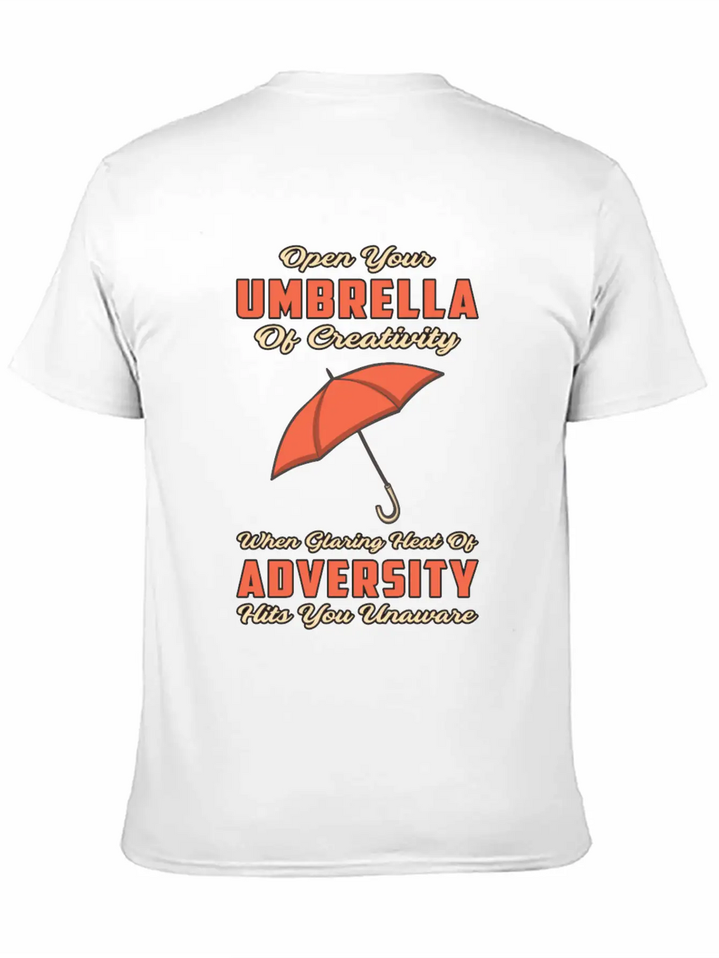 Umbrella Cloud Rain Weather Raindrop Rainy Gift Breathable Soft Cotton T-Shirt – Timeless Casual Look
