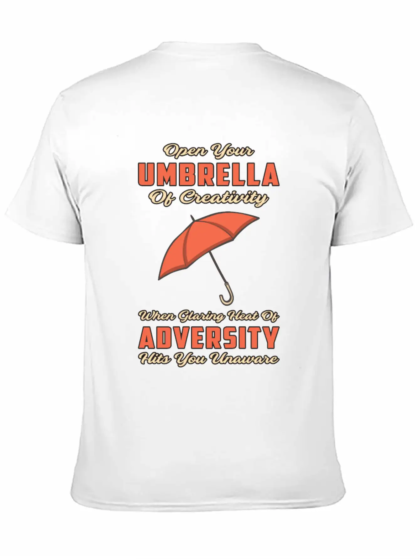 Umbrella Cloud Rain Weather Raindrop Rainy Gift Breathable Soft Cotton T-Shirt – Timeless Casual Look